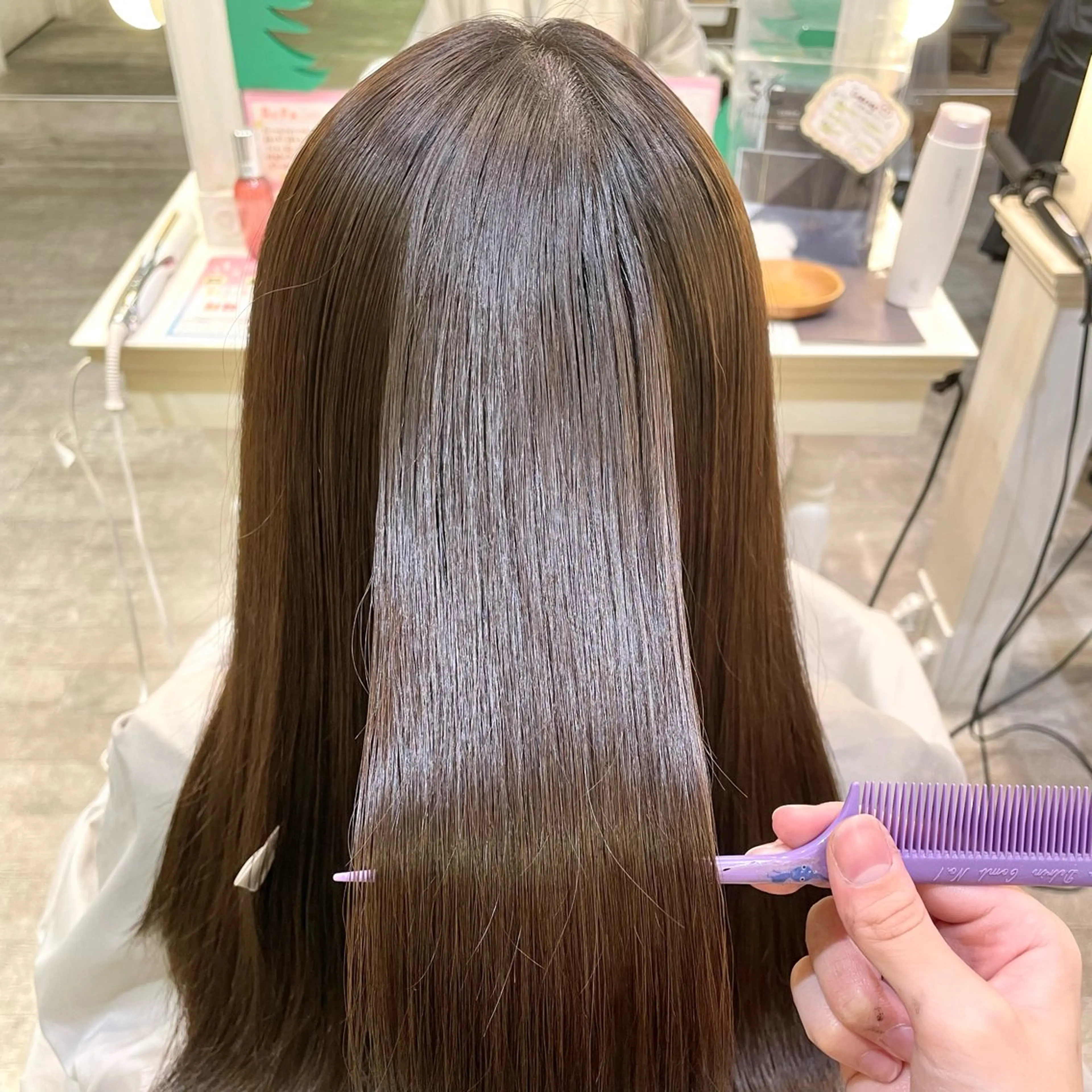 ロング ハイトーンカラー/ 長さだし🐇きょうかのヘアスタイル