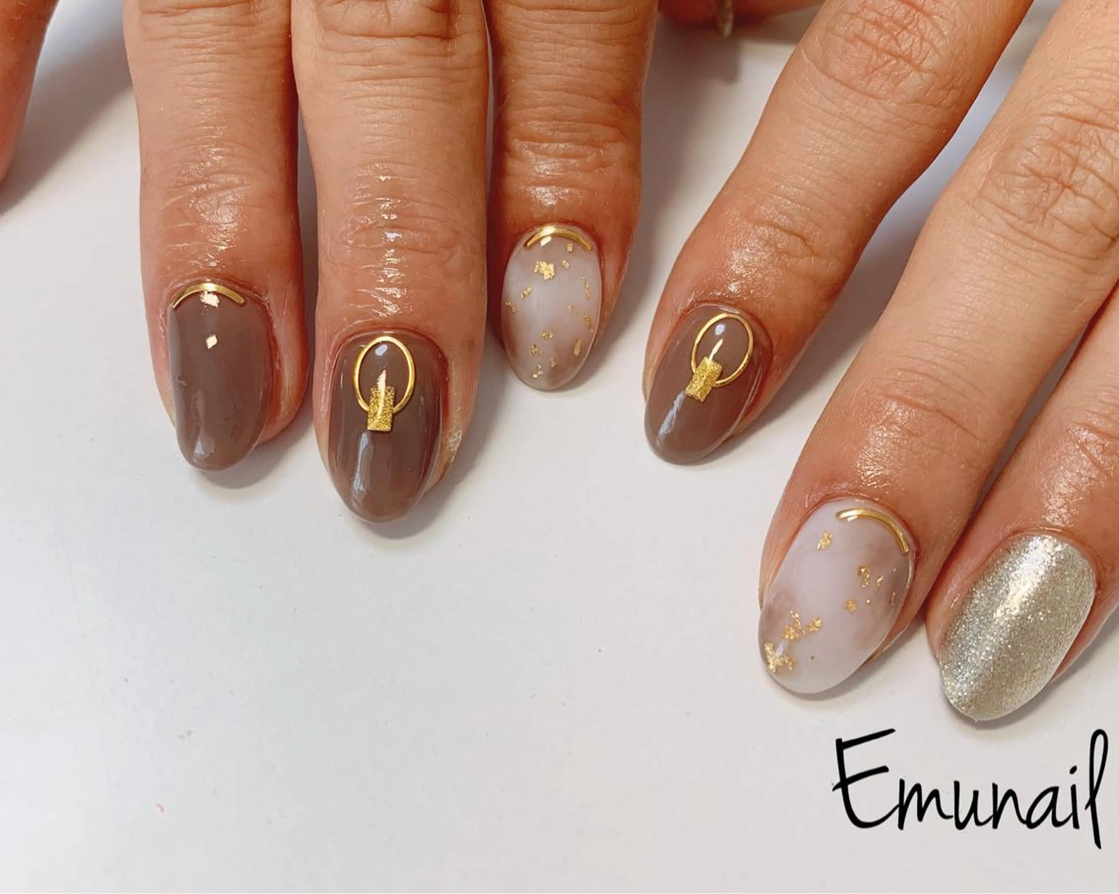 ネイル ハンドネイル Emu Nailのネイルデザイン