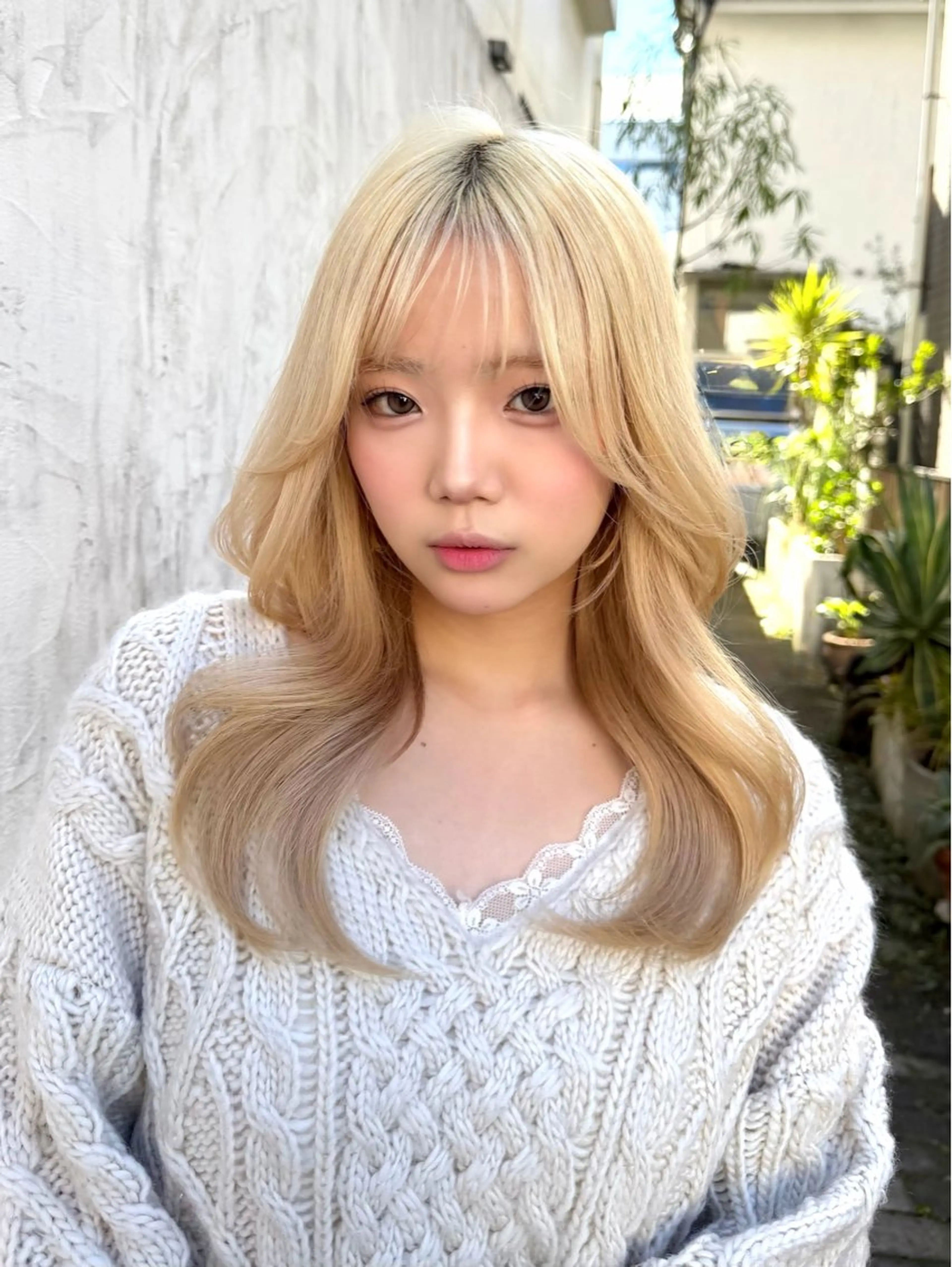 ミディアム カラー muscali♡ 原宿.表参道のヘアスタイル