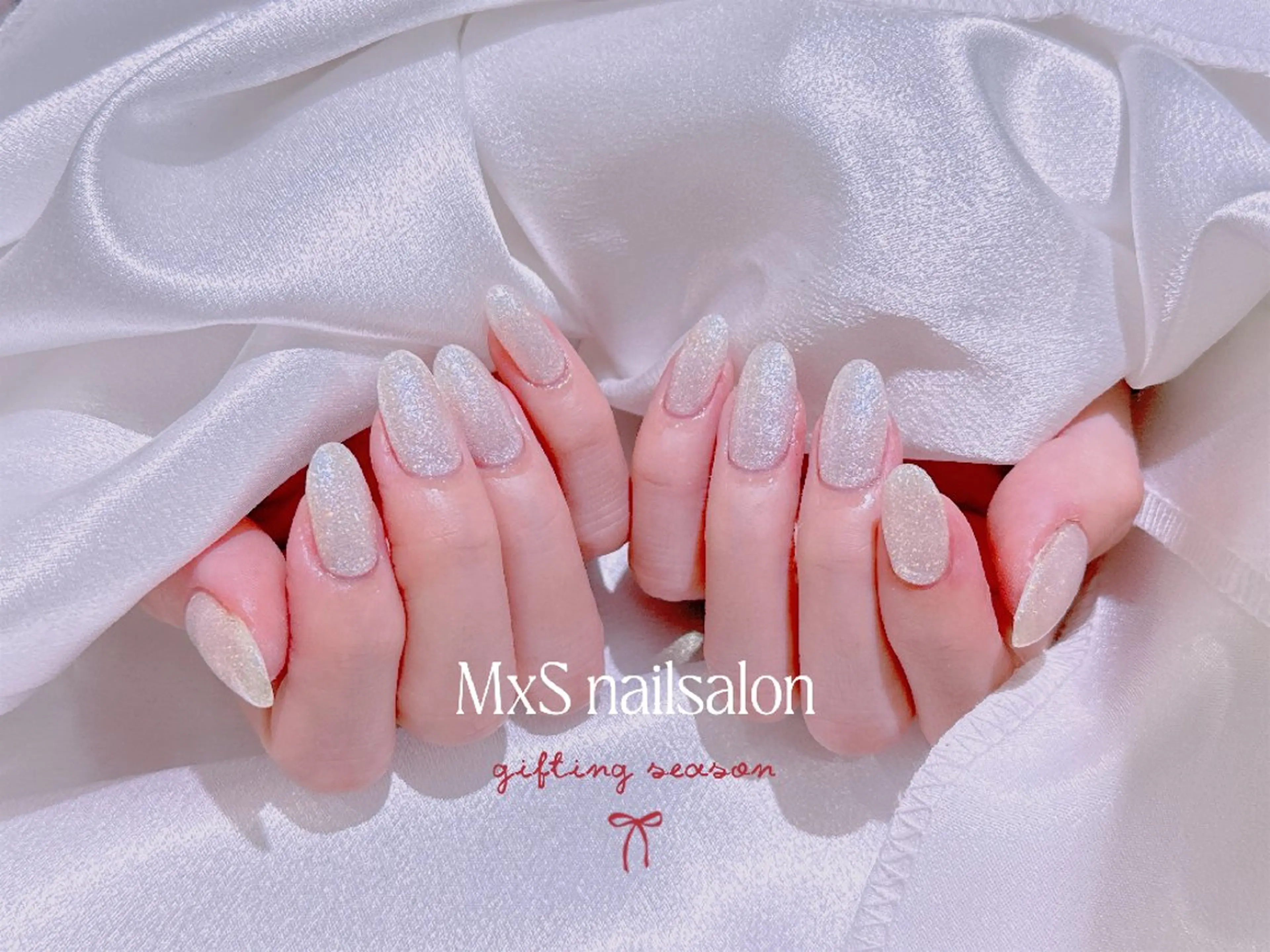 ネイル ジェルネイル 韓国ネイル マグネットネイル パラジェル ワンホンネイル ハンドネイル MxS Nail(長さだし/フィルイン/マグネット/韓国ネイル/ワンホンネイル/ワンカラー)所属・MxS リィリィのネイルデザイン