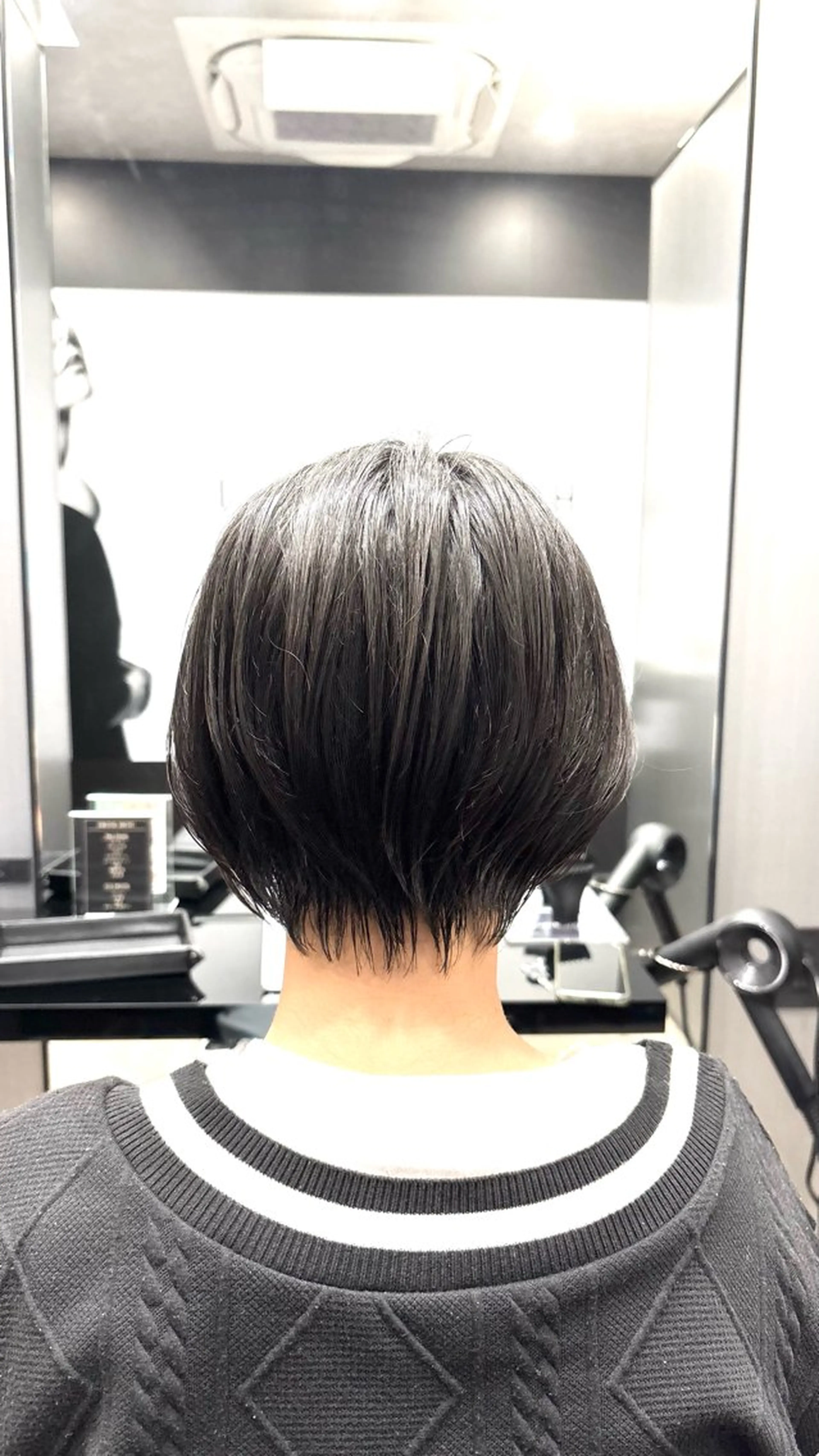 ショート ショートボブ ボブ ショートヘア カット HARUKI  MINATO Japan広島紙屋町店所属・hmj紙屋町店 脊戸智志のヘアスタイル