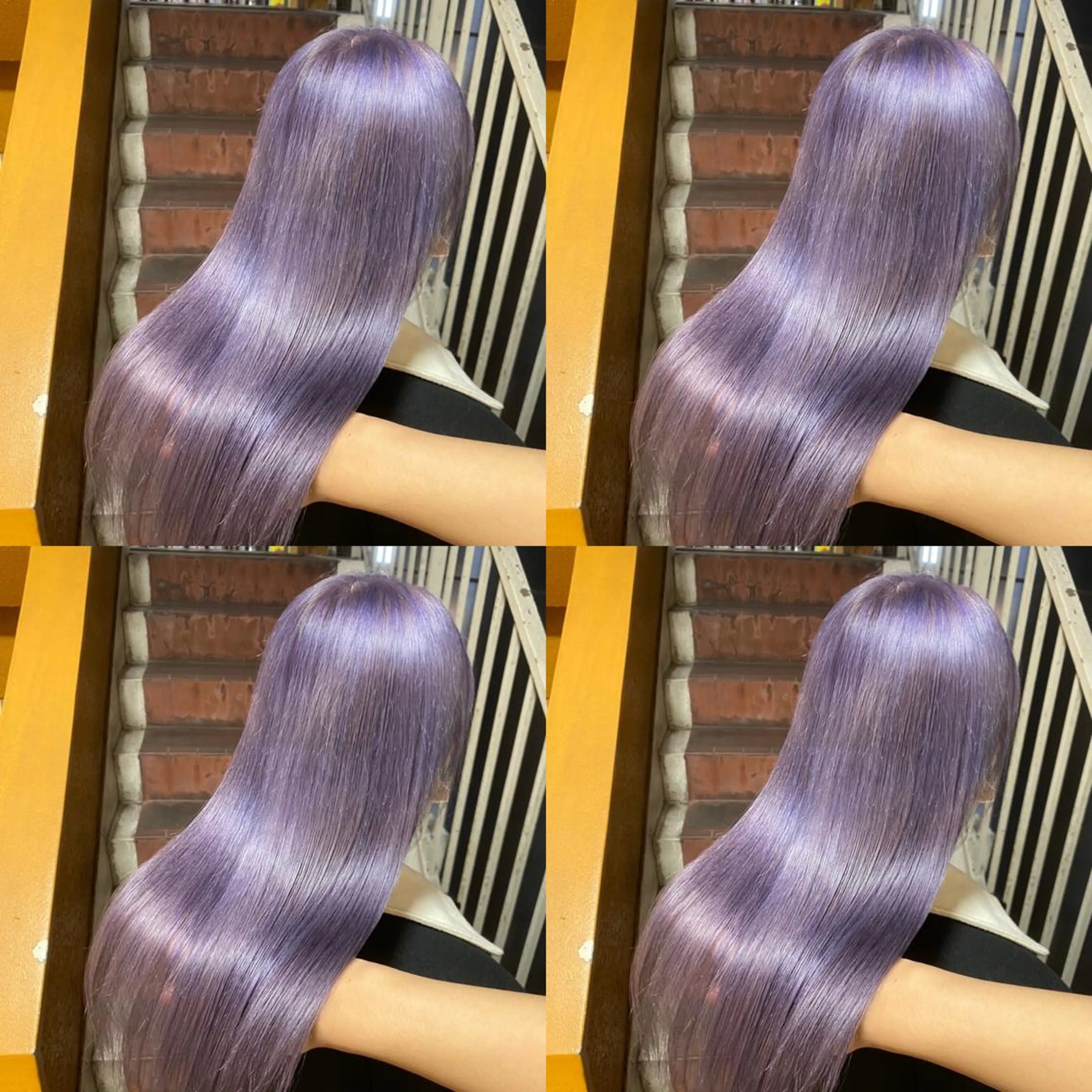 ミディアム カラー レイヤー×髪質改善 マネージャー安藤光司のヘアスタイル