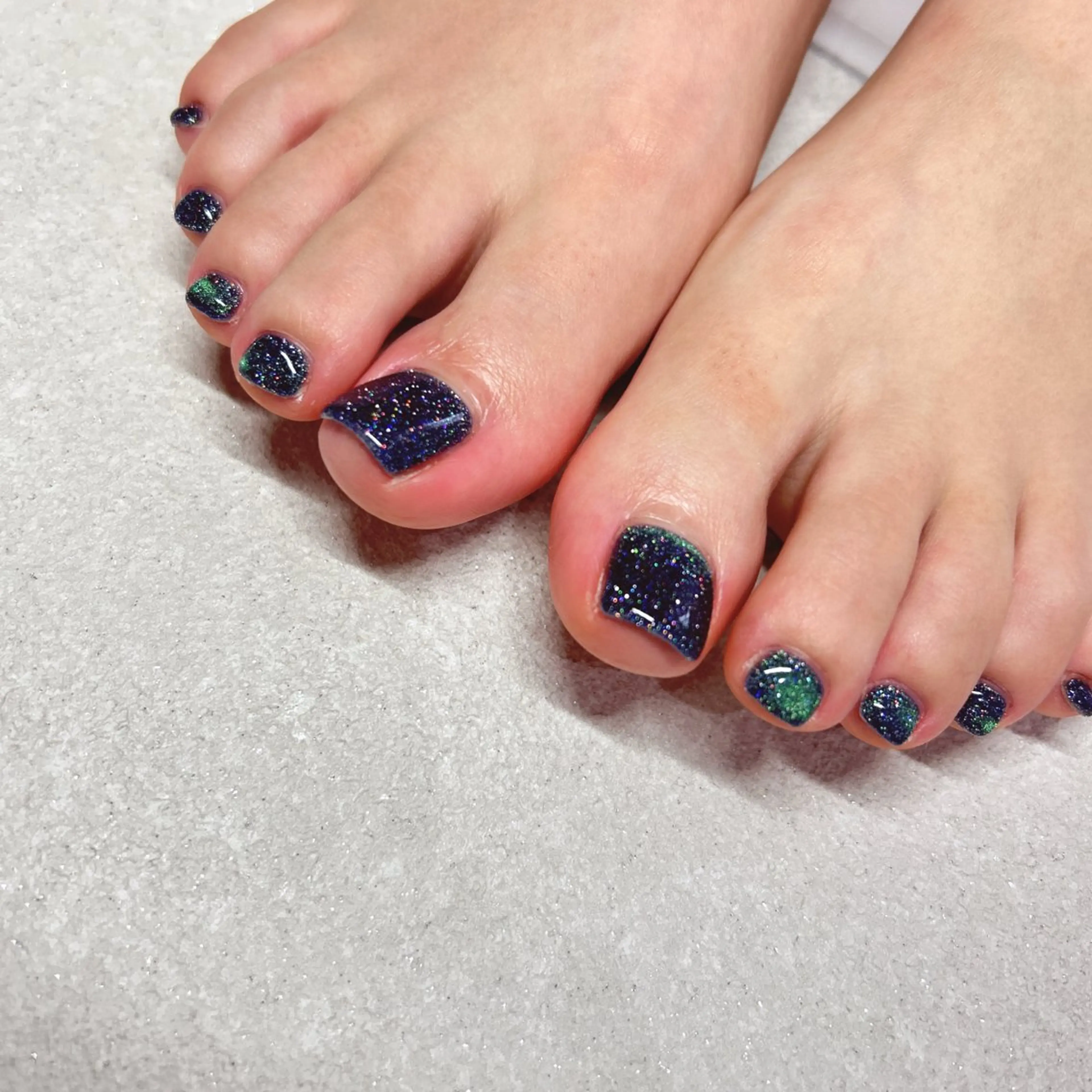 【フット】マグネットネイルの写真