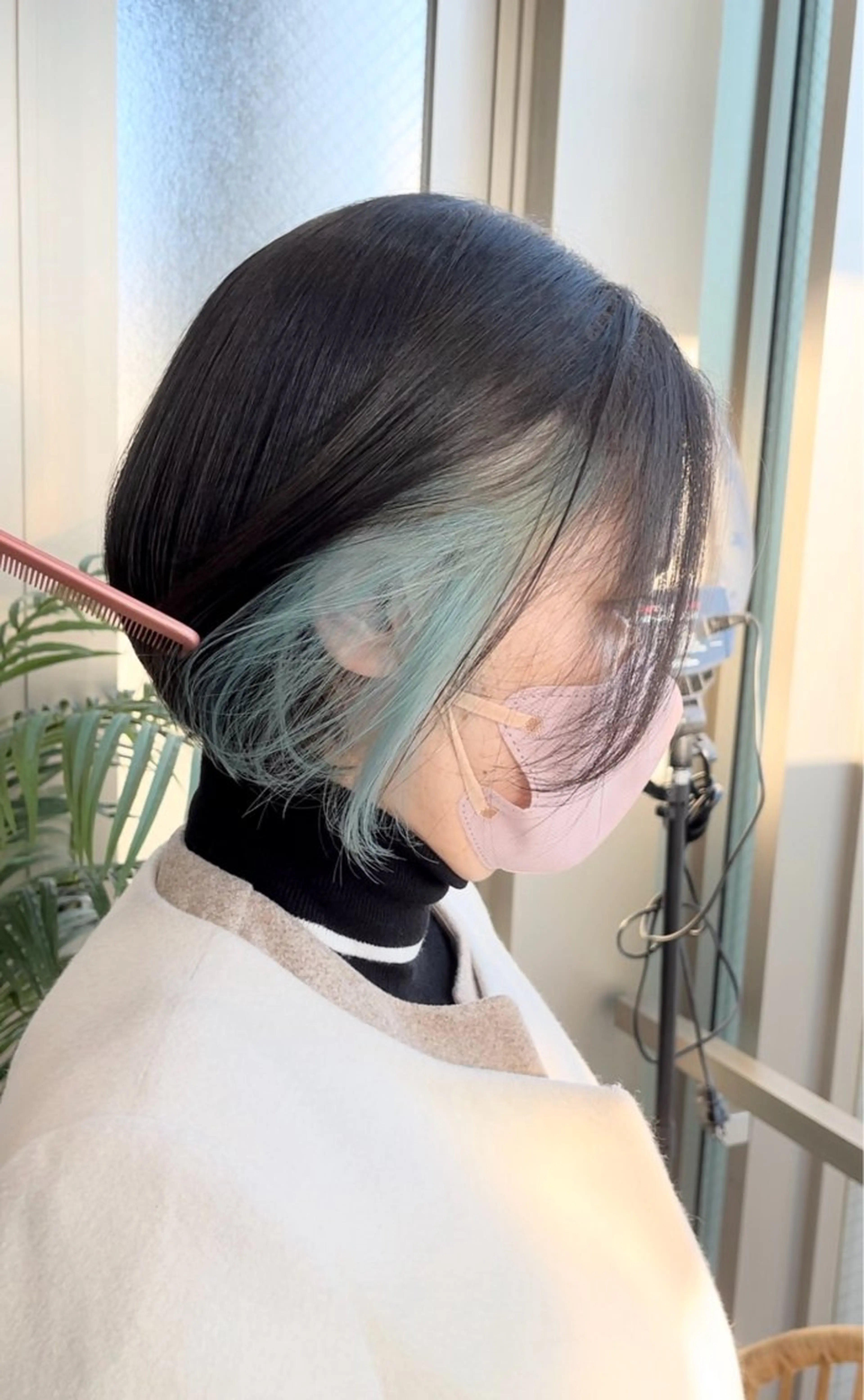 ショート カラー 🌿nudeカラー/ レイヤー/藤原🌿のヘアスタイル