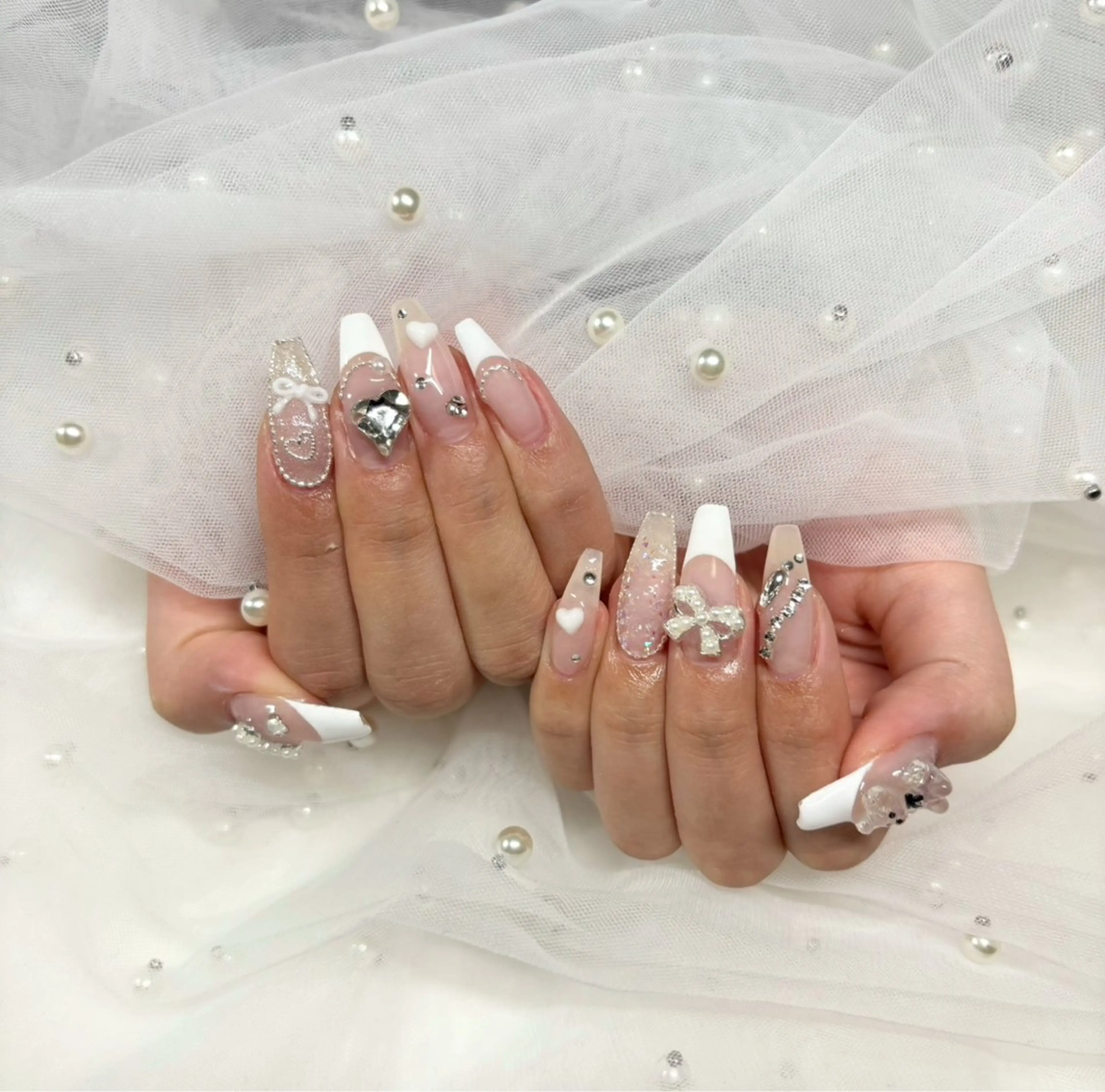 ネイル ハンドネイル ୨୧ mio୨୧のネイルデザイン