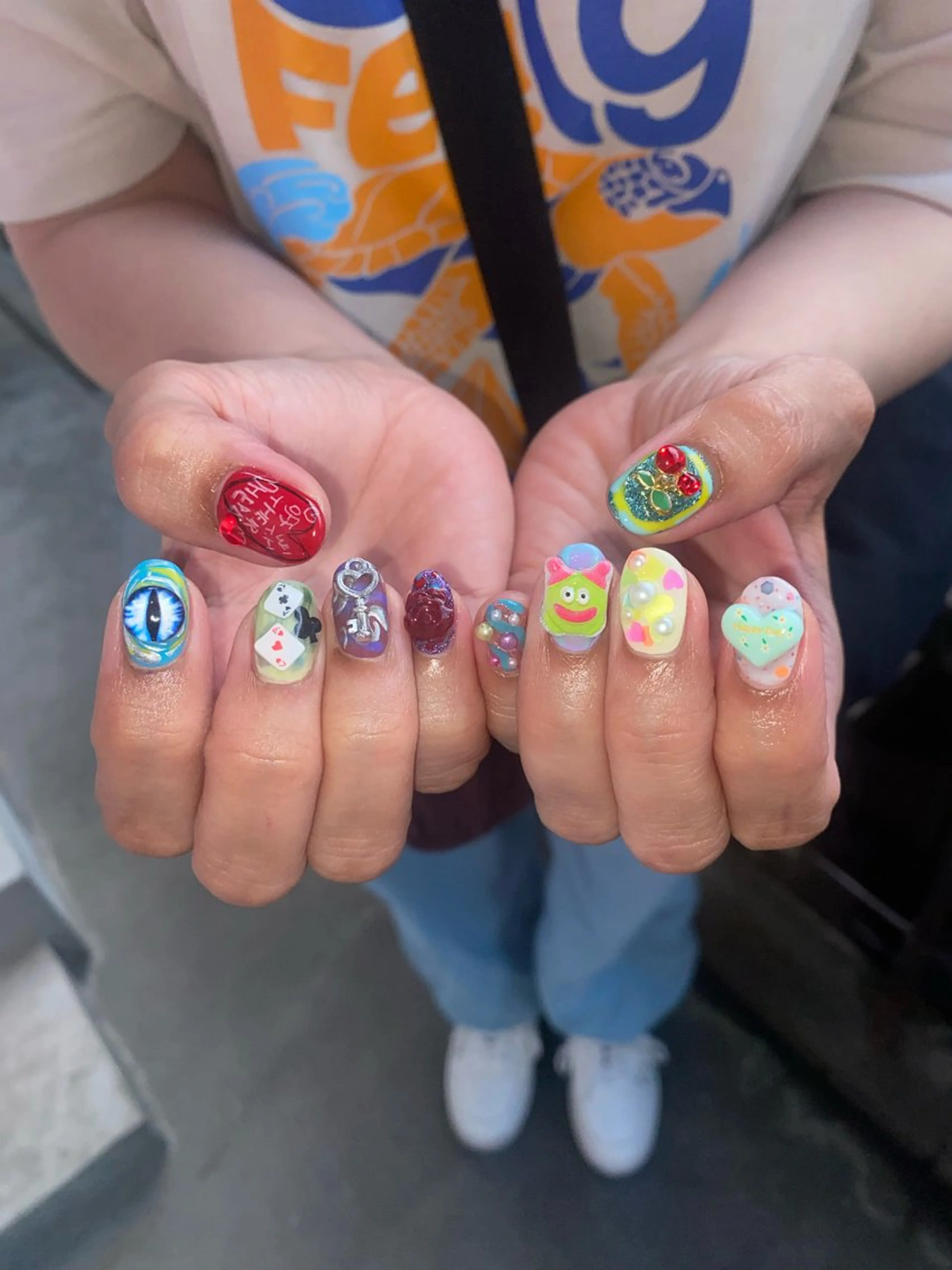 ネイル .unff所属・hana (..)個 性派/メンズネイル◎のネイルデザイン