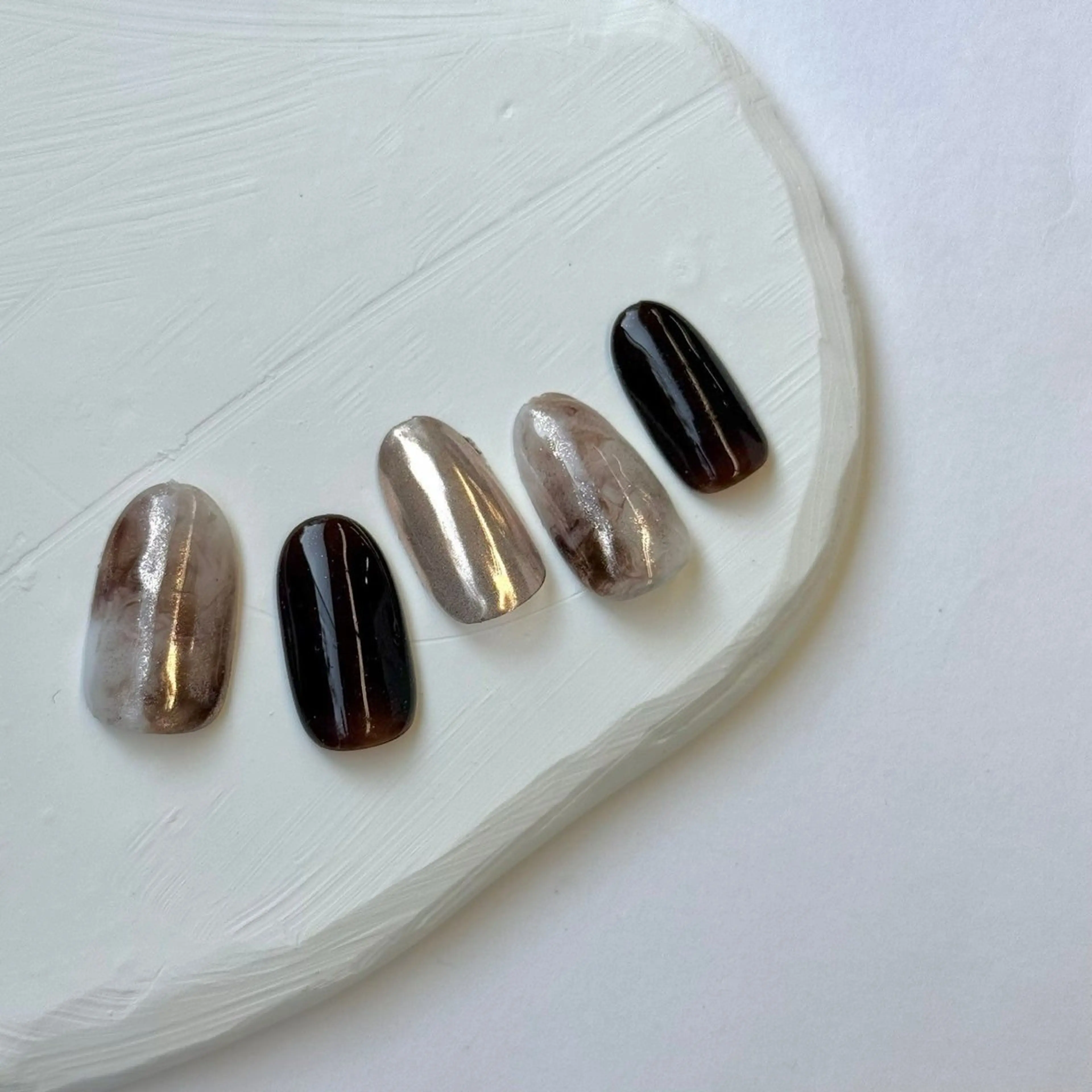 ネイル ⭐︎休業中の練習⭐︎ JNA認定講師髙橋のネイルデザイン