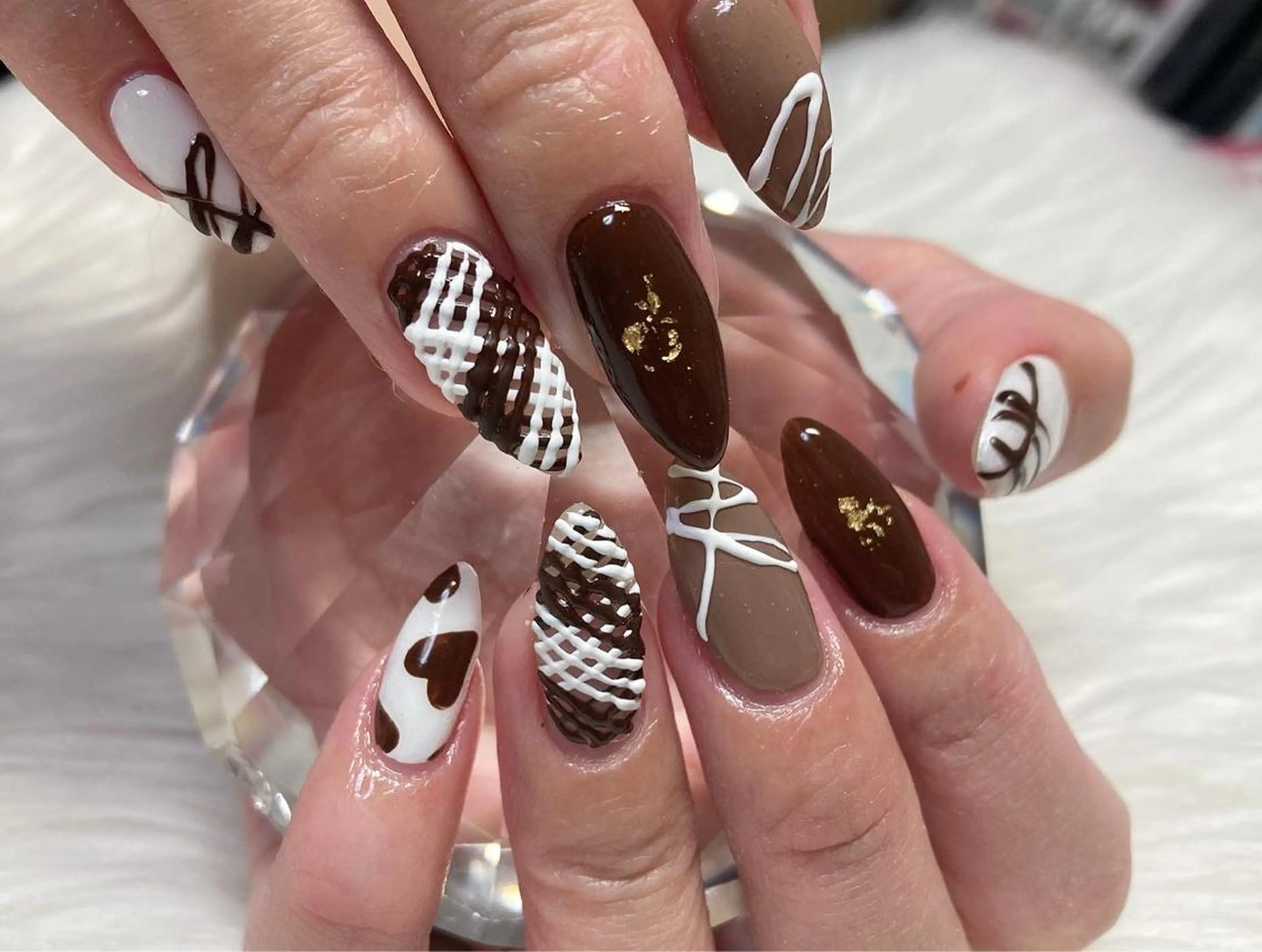 セミロング ネイル nail yukkoのネイルデザイン