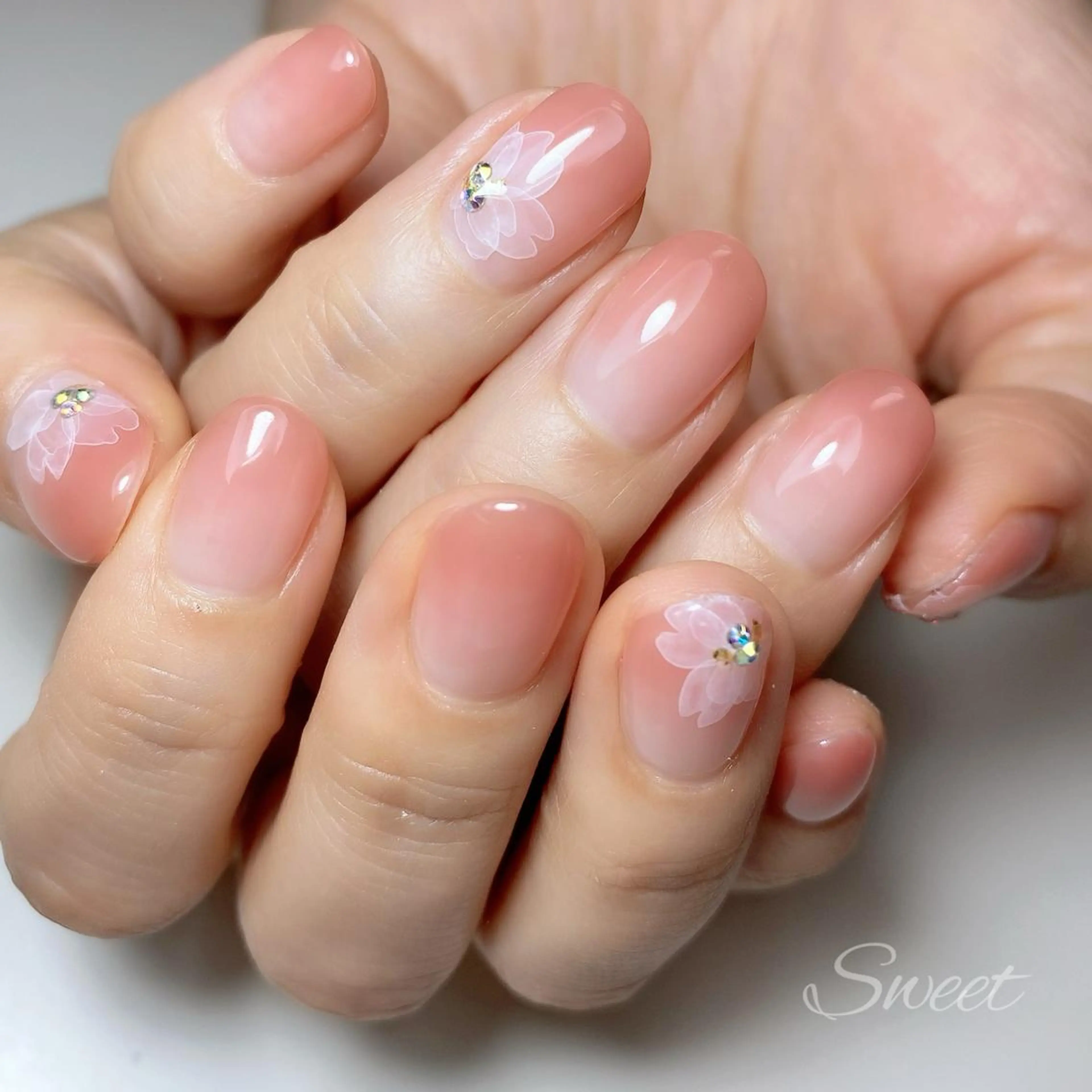 ネイル ハンドネイル sweet 仲野陽子のネイルデザイン