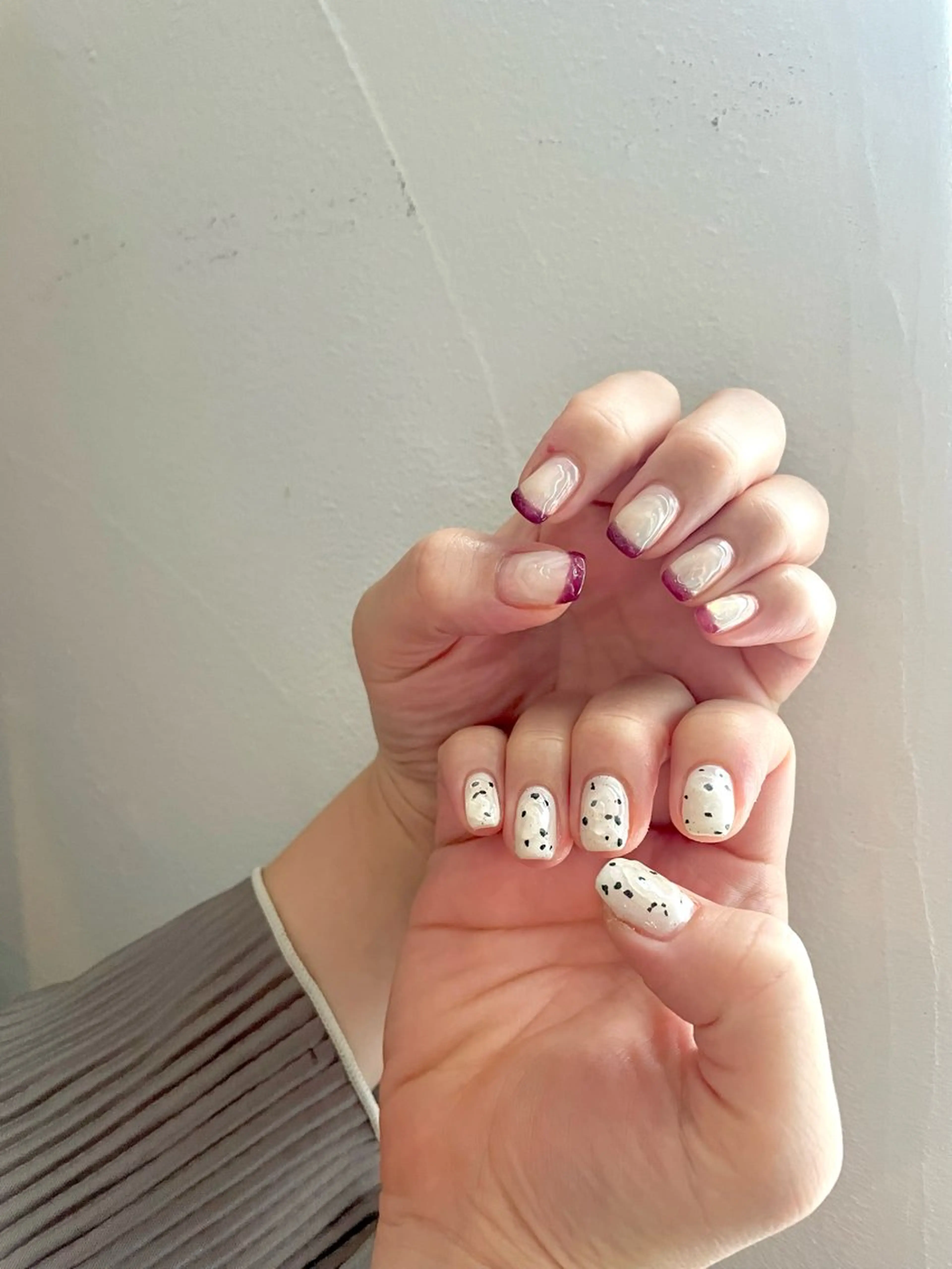 ネイル ハンドネイル 甲府市徳行 🧸prunelleのネイルデザイン