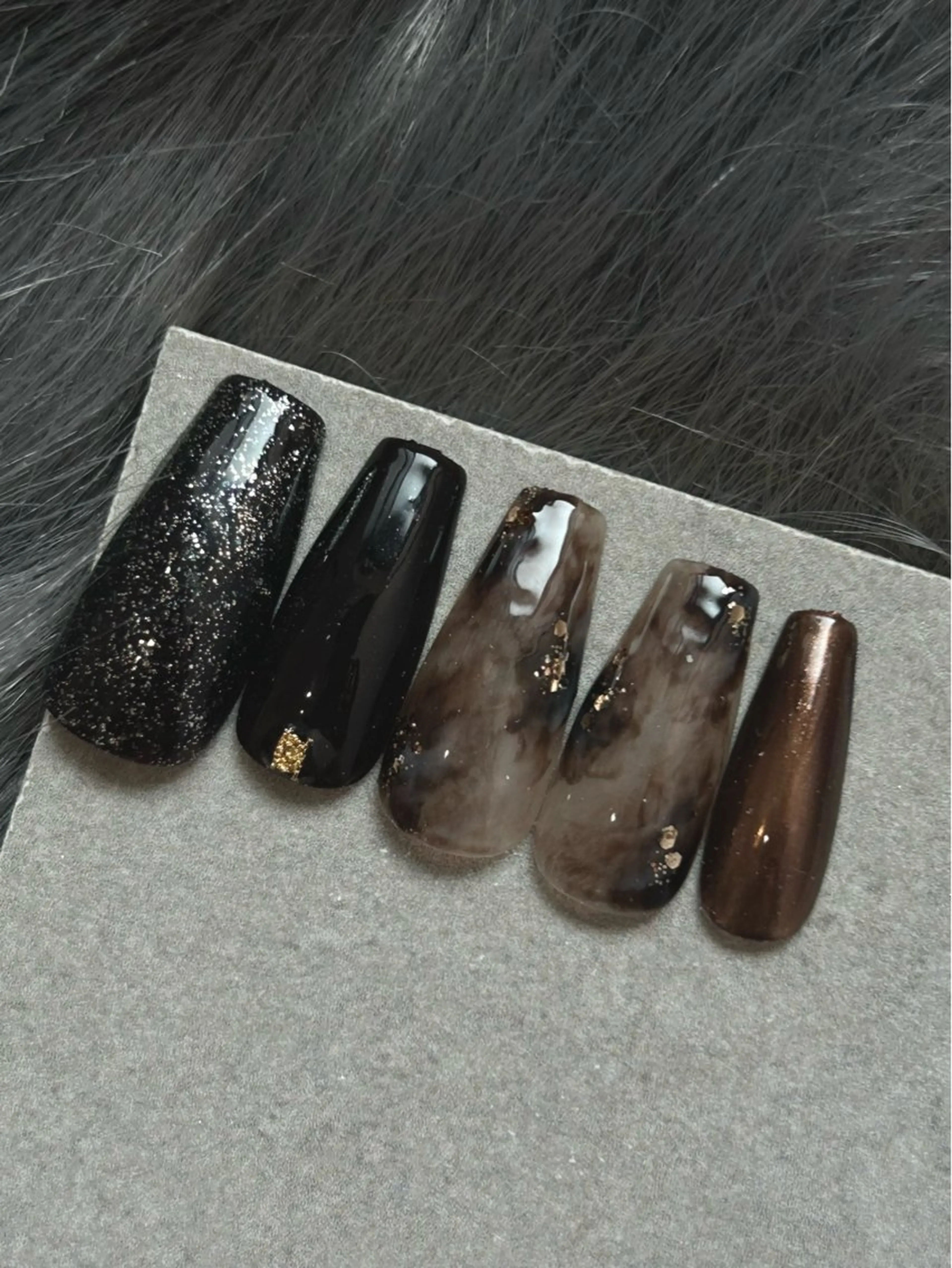 ネイル アニマル柄 ハンドネイル Ray. Maayaのネイルデザイン