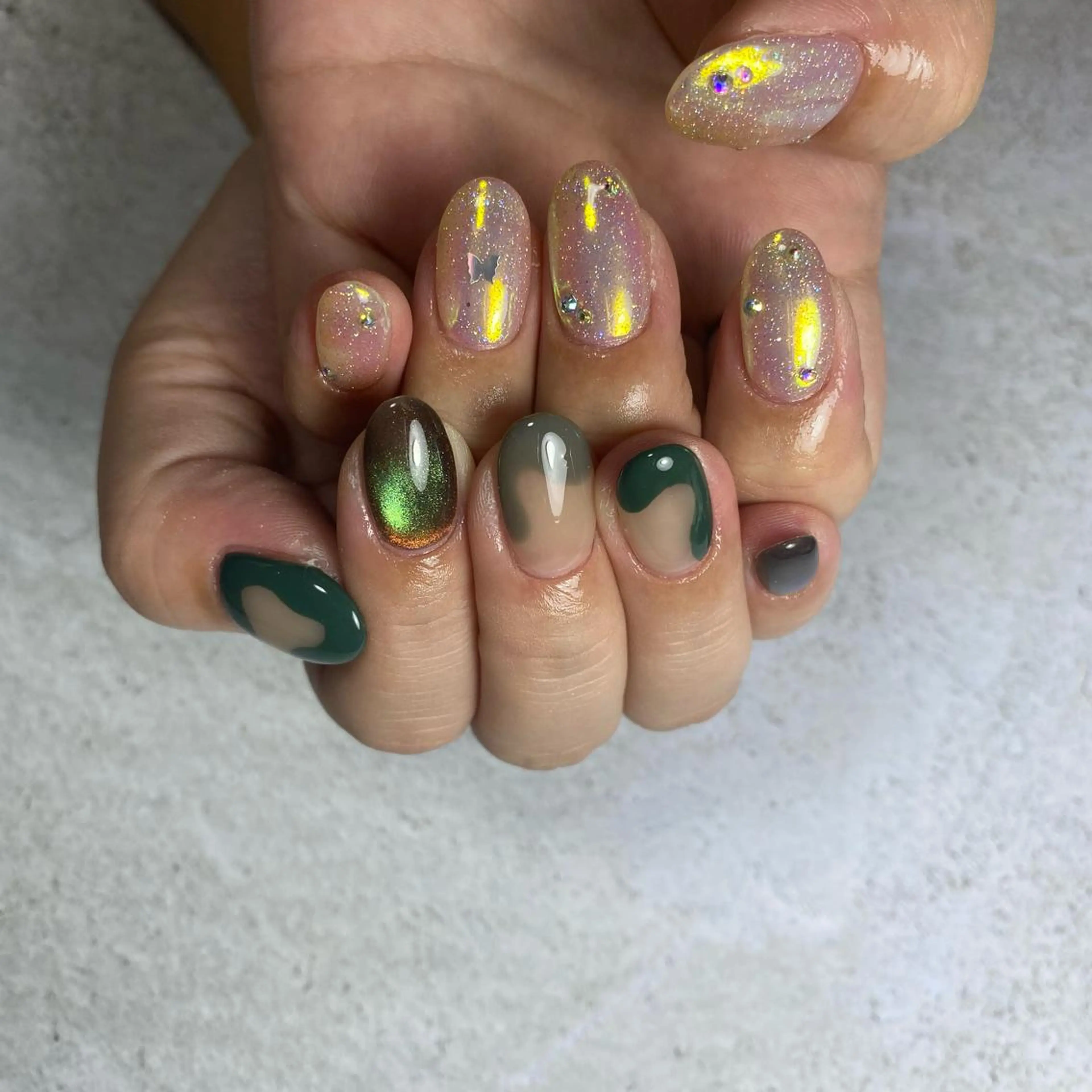 ネイル ハンドネイル Re:Smil所属・☺︎ NOZOMI☺︎のネイルデザイン