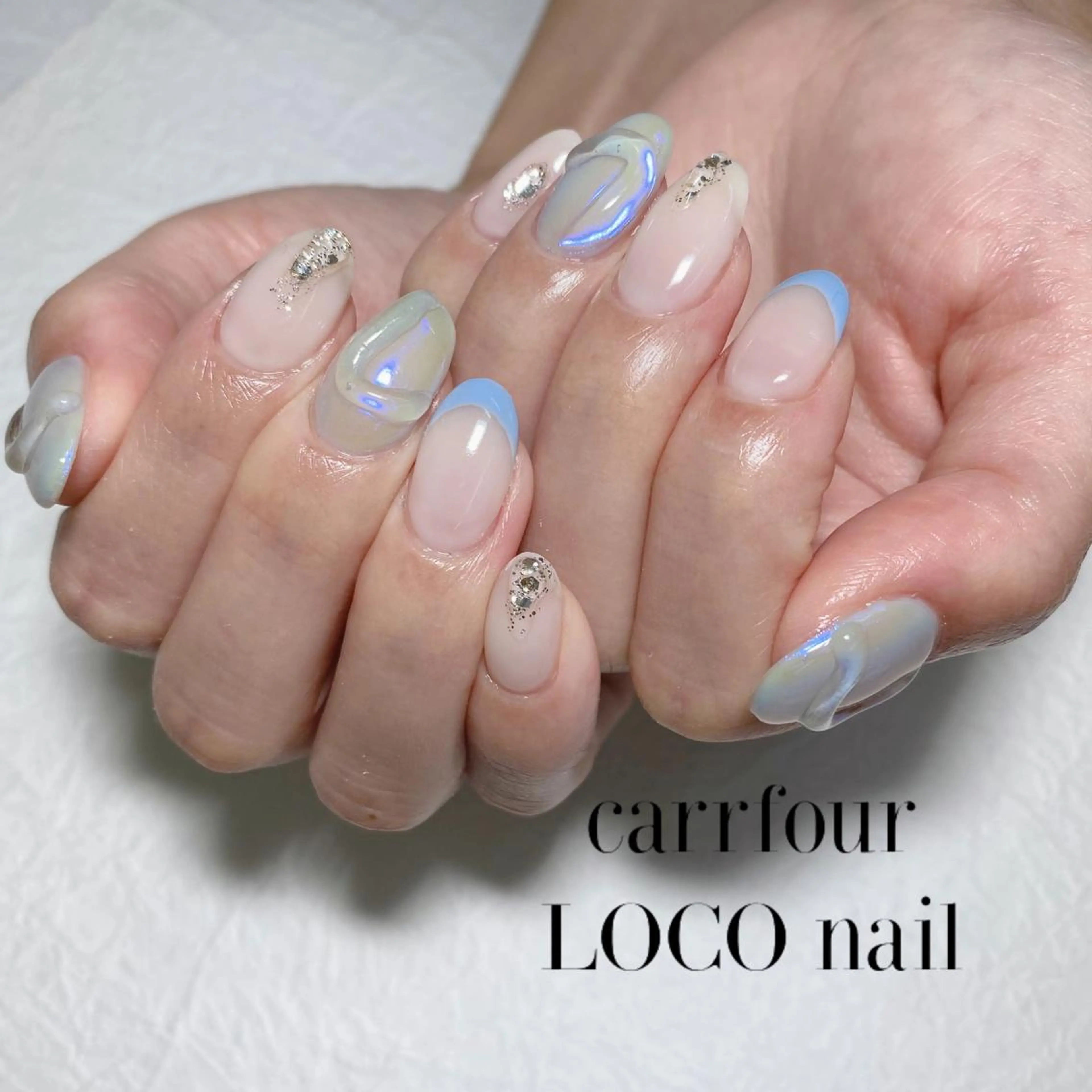 ネイル 持ち込み 中村 麻衣のネイルデザイン