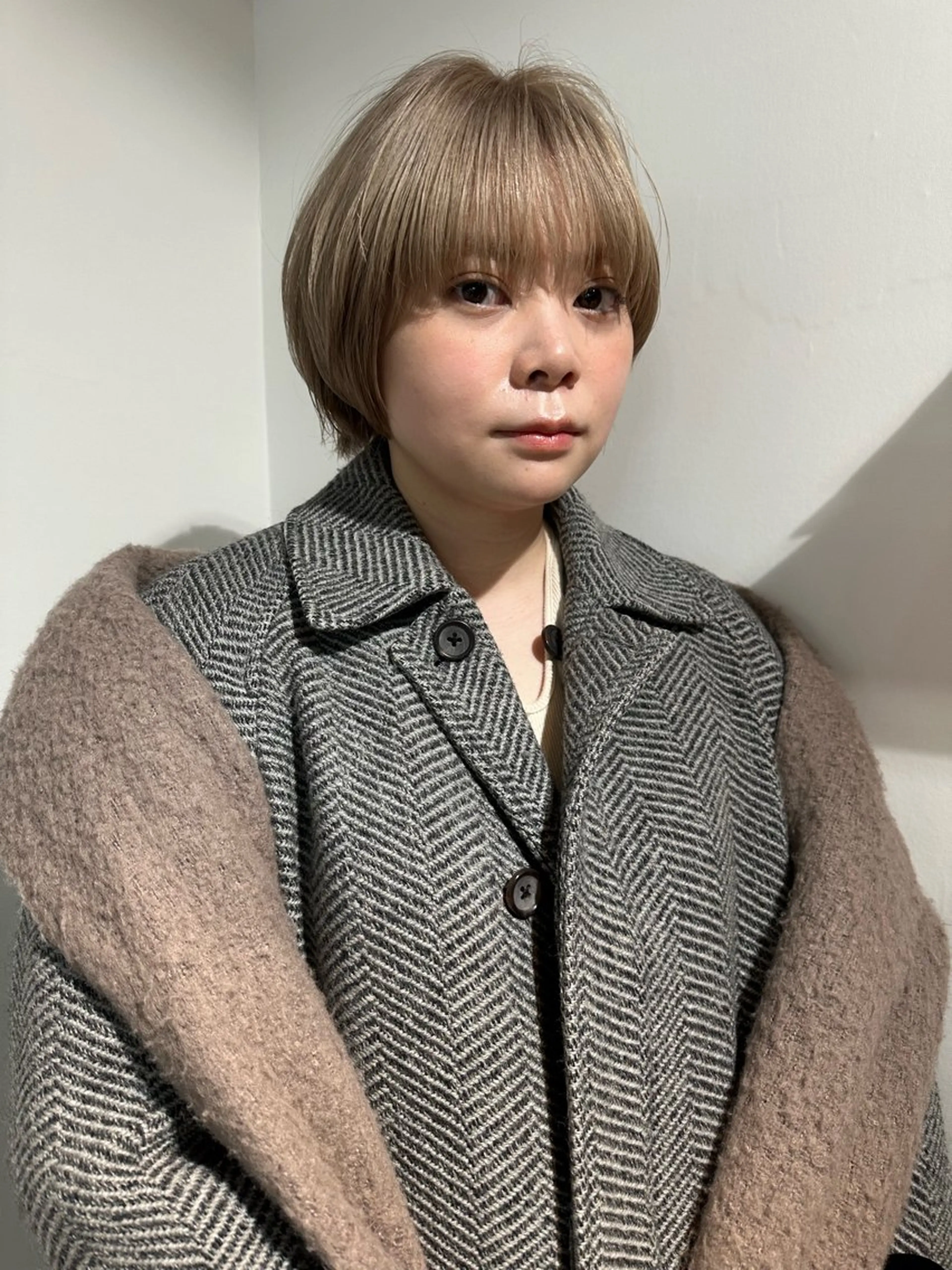 ショート カラー カット ヘアカラー トリートメント 🎀オイダイラ モモカ🎀のヘアスタイル