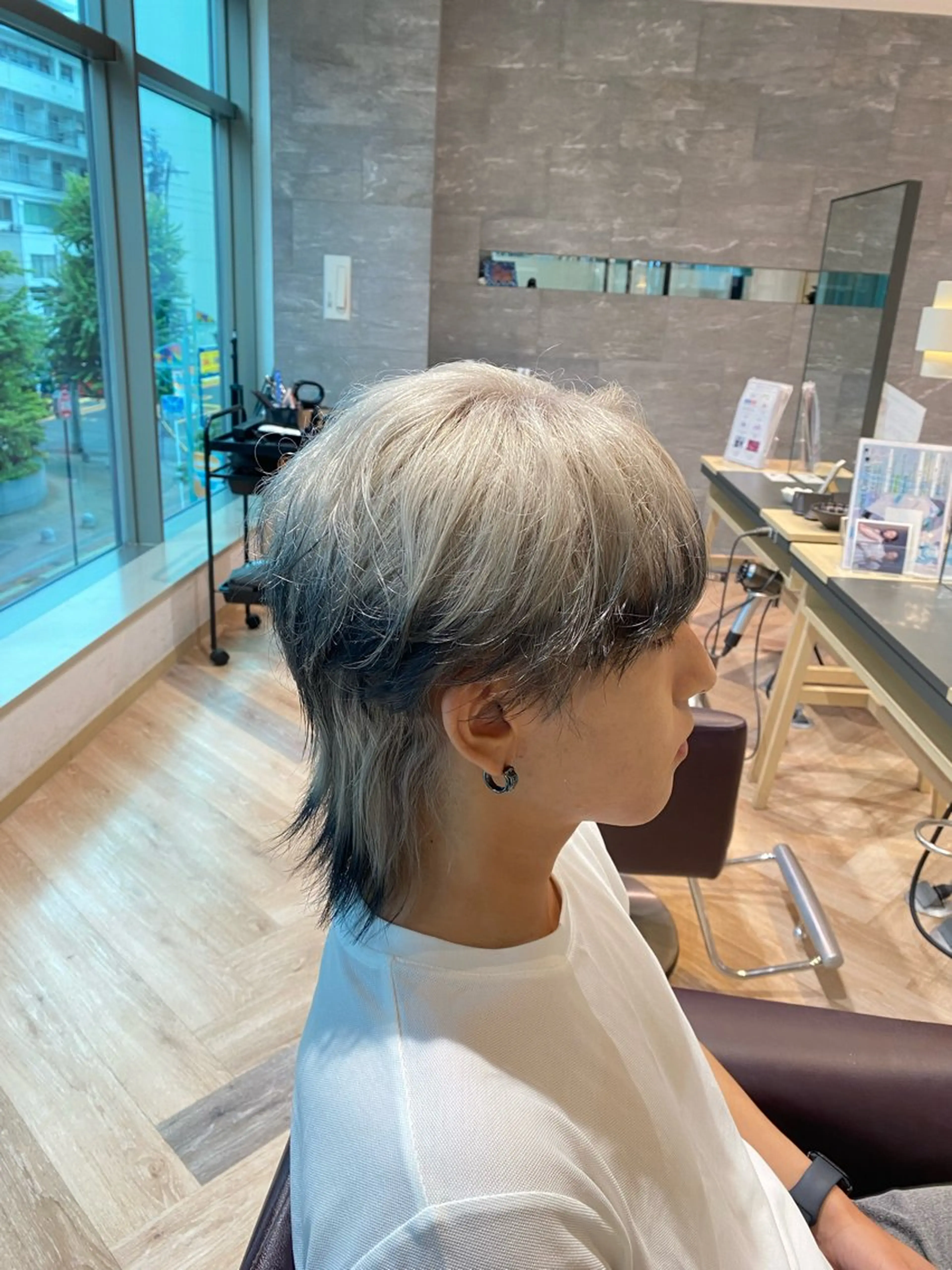 メンズ メンズ特化/フェザー /パーマ/伊勢元のヘアスタイル