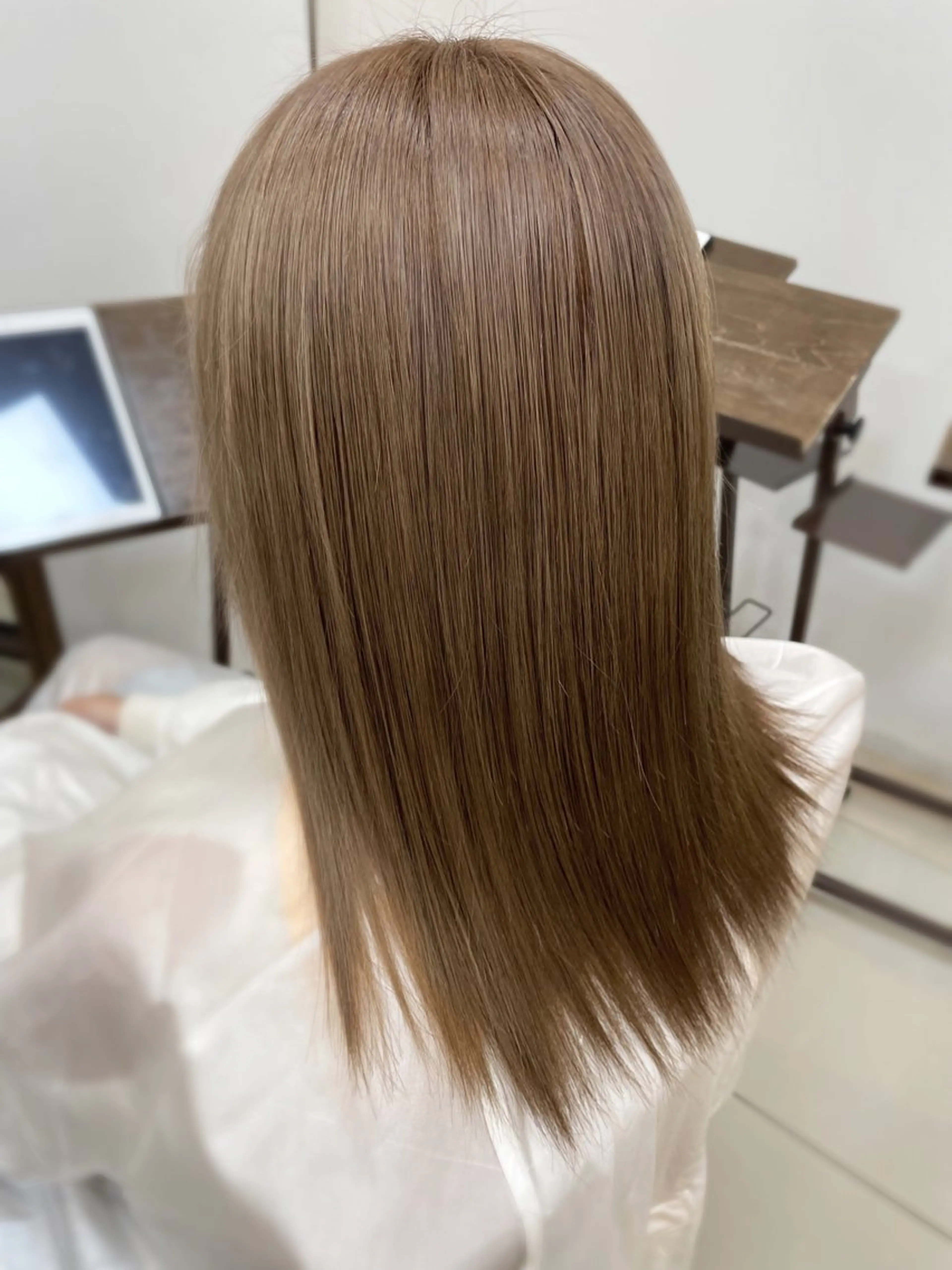 セミロング SOYON なんば店所属・水島 真彩のヘアスタイル