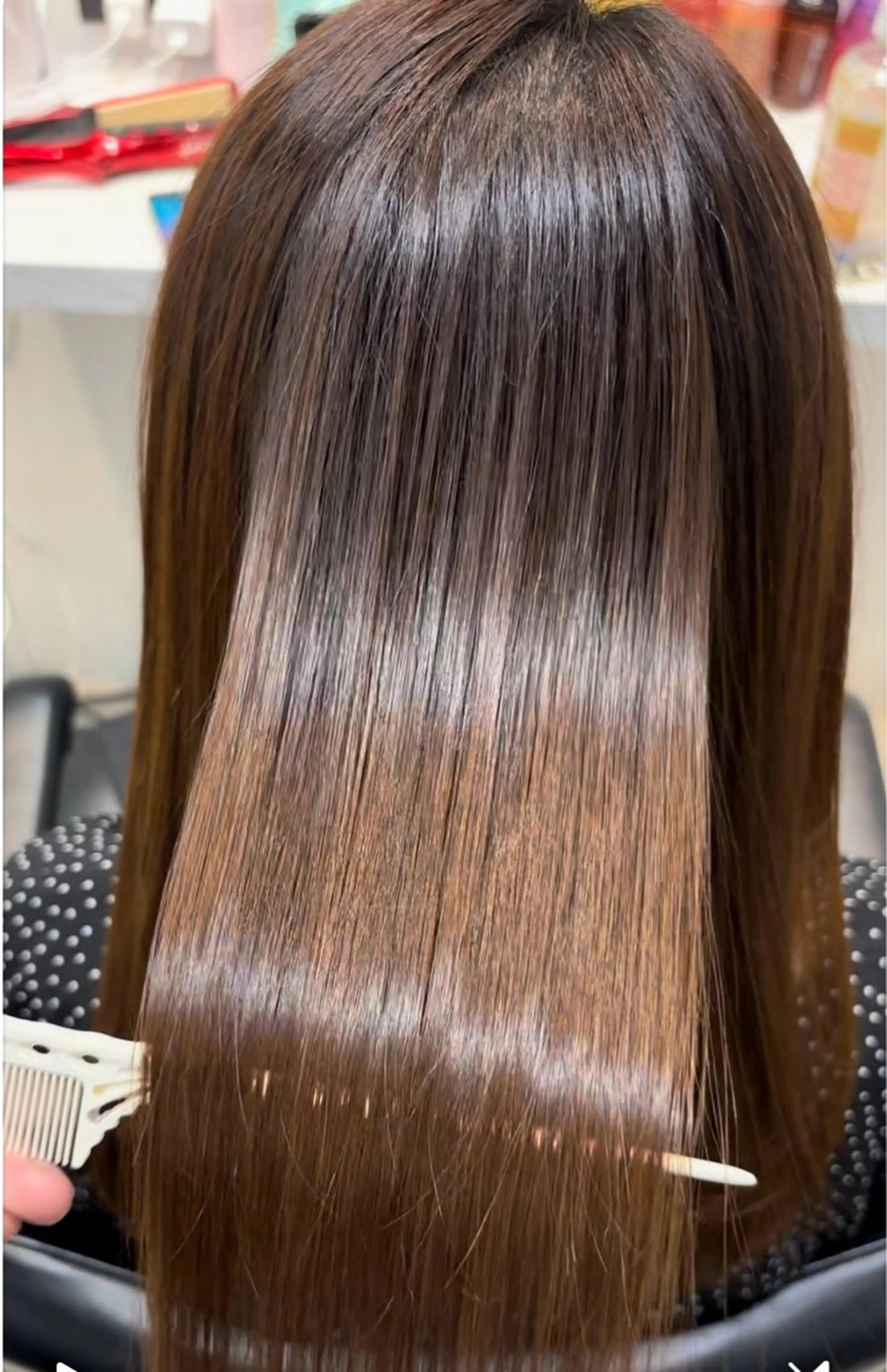 ロング カラー カット ヘアカラー トリートメント SALOWIN梅田　　サロウィン所属・縮毛•酸性矯正特化/ 美髪•髪質改善/KJのヘアスタイル