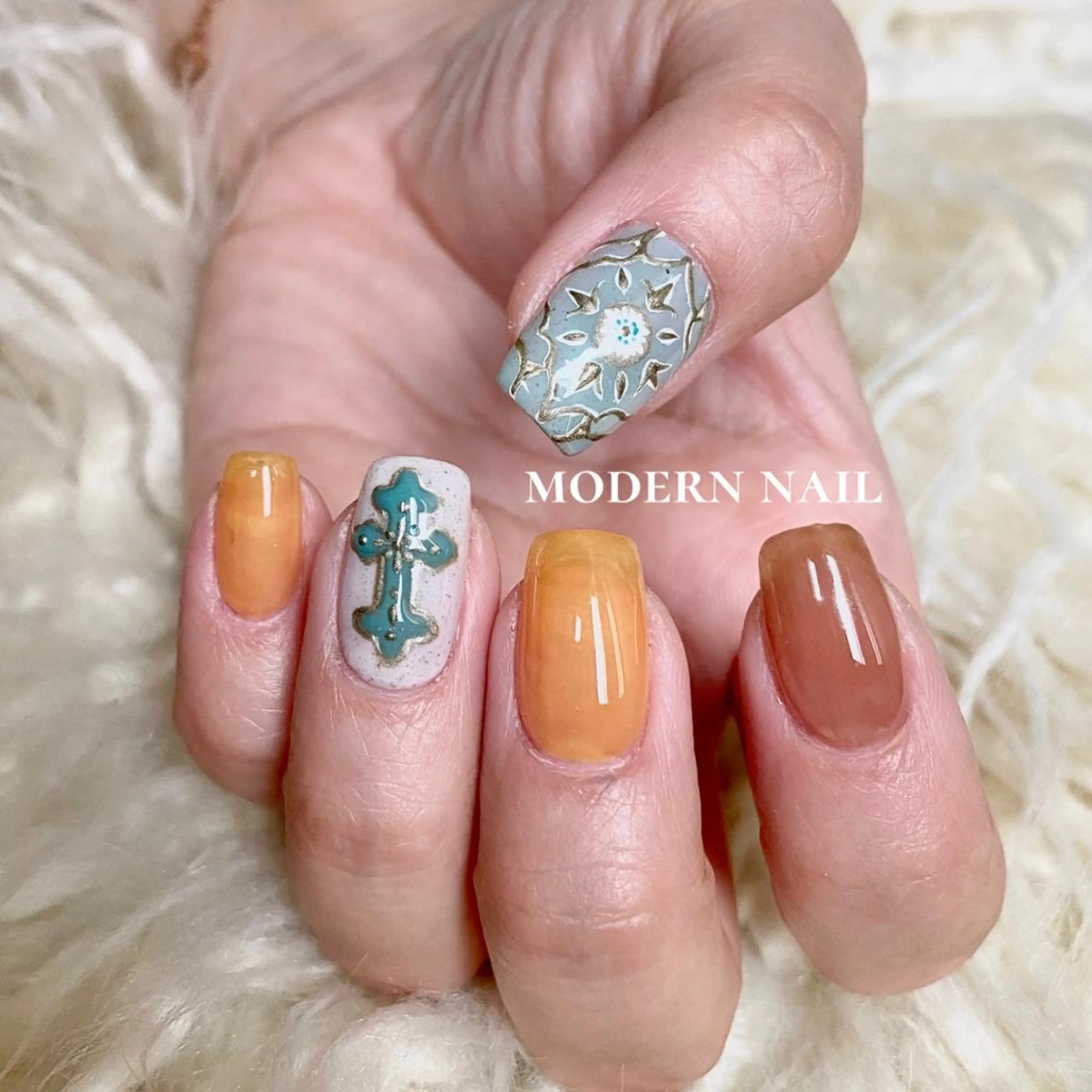 ネイル 小川 玲奈のネイルデザイン