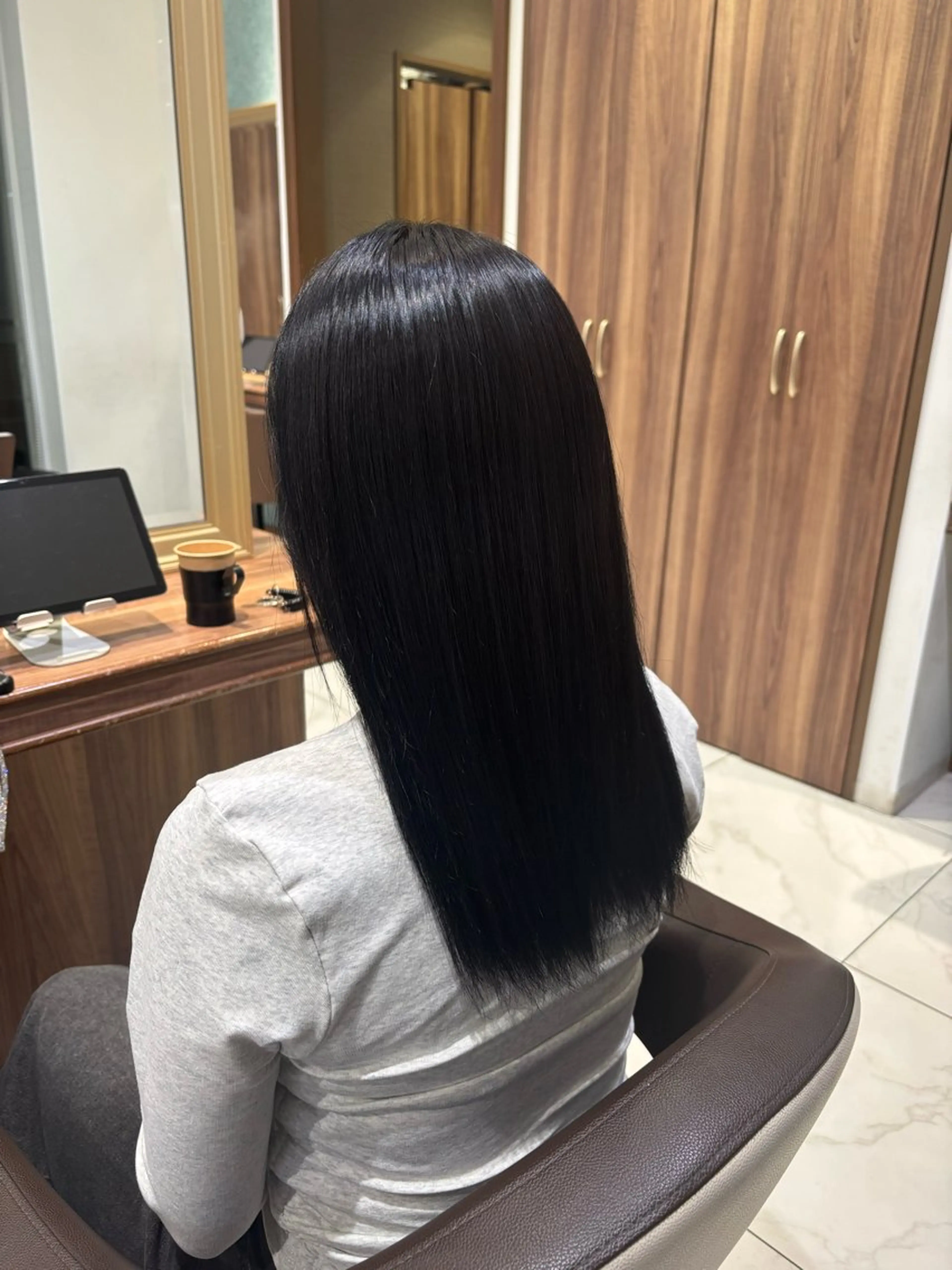 カラー ヘアカラー Ash 平井 青木🤍のヘアスタイル