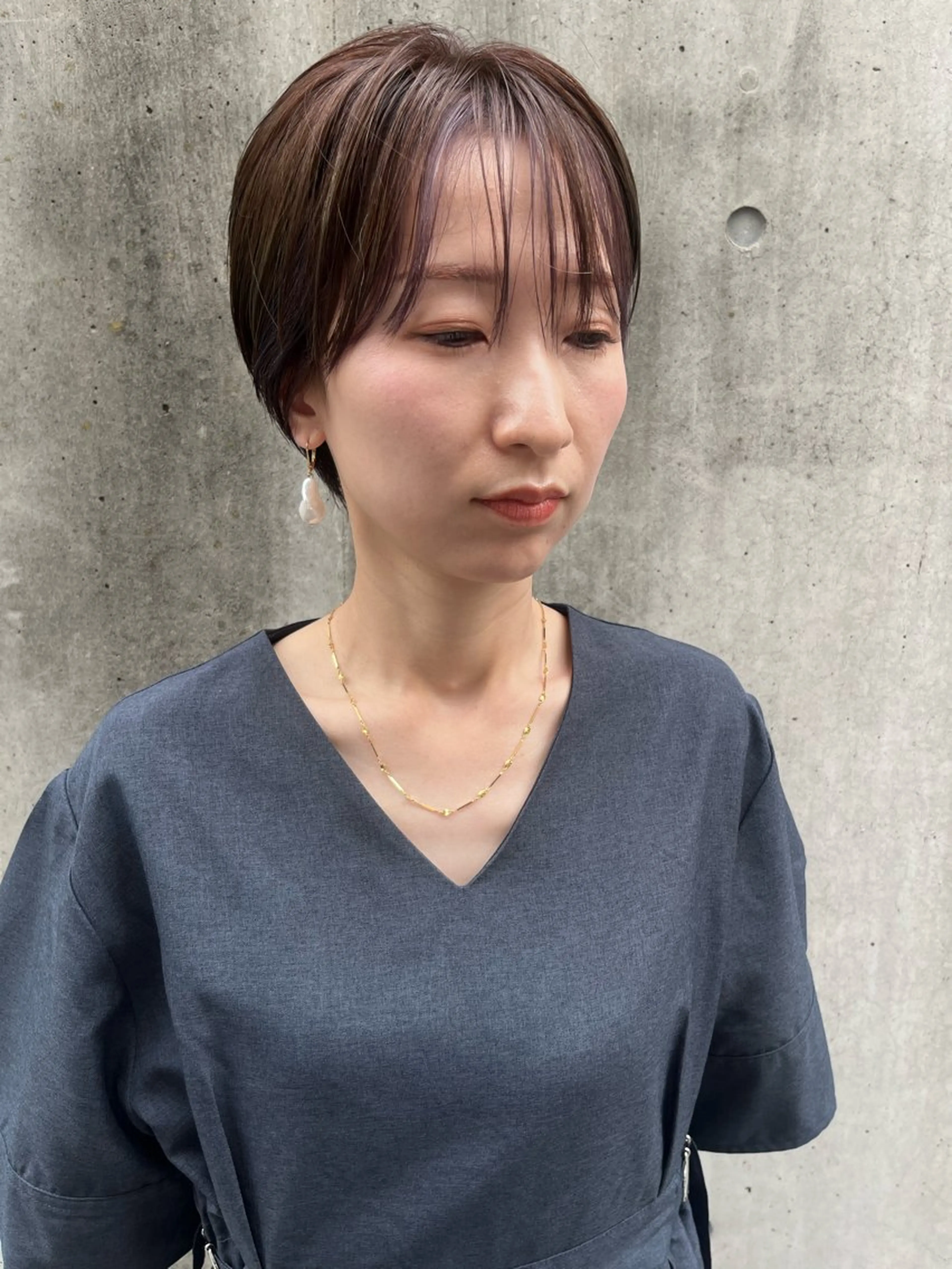 ショート カラー undercurrent (アンダーカレント)所属・Nakano Hajimeのヘアスタイル