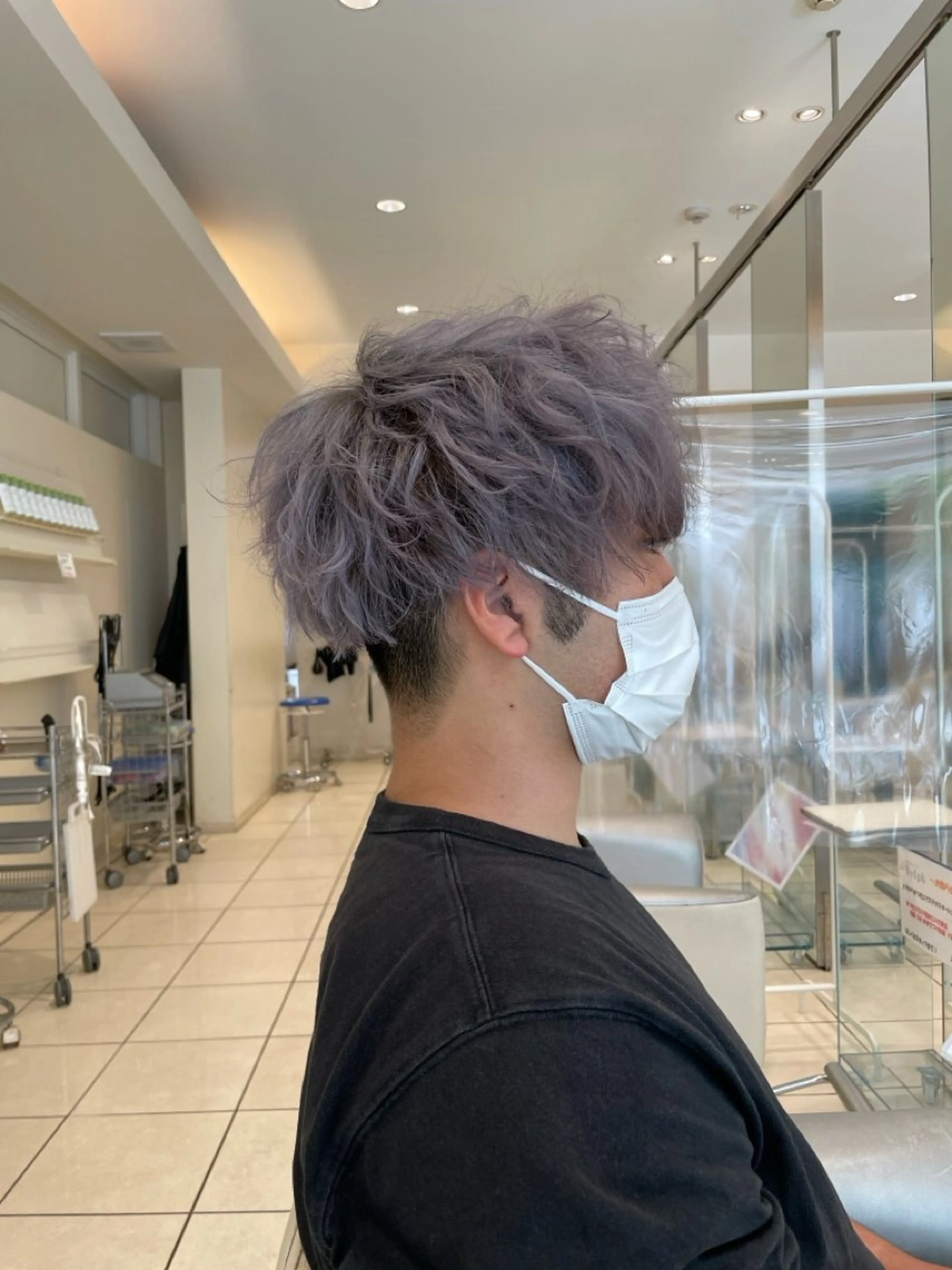 メンズカット+ワンカラー✨の写真