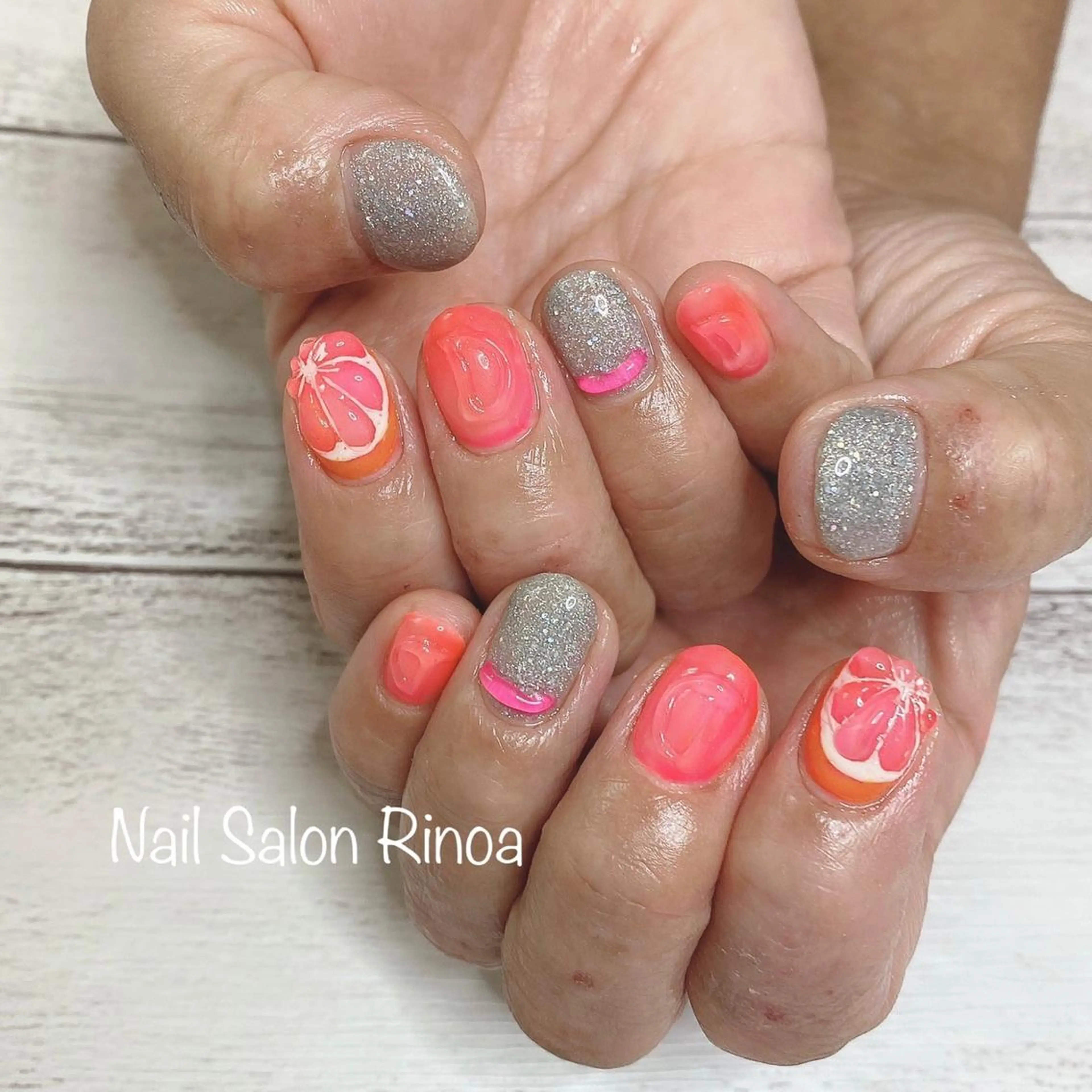 ネイル Nail Salon Rinoaのネイルデザイン
