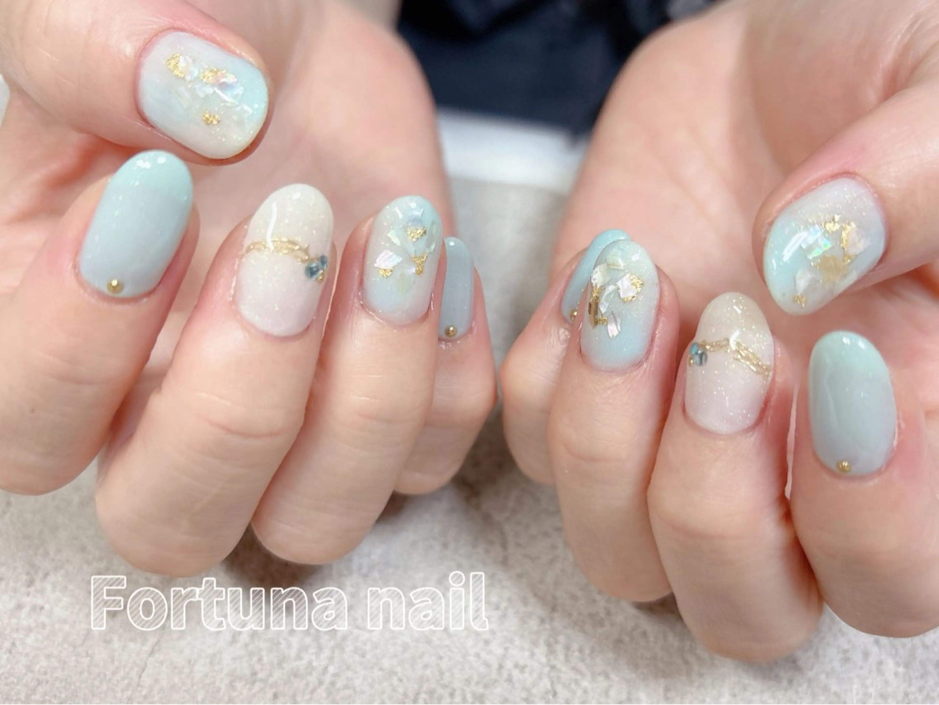 ネイル ハンドネイル Nail •Head スパFortunaのネイルデザイン