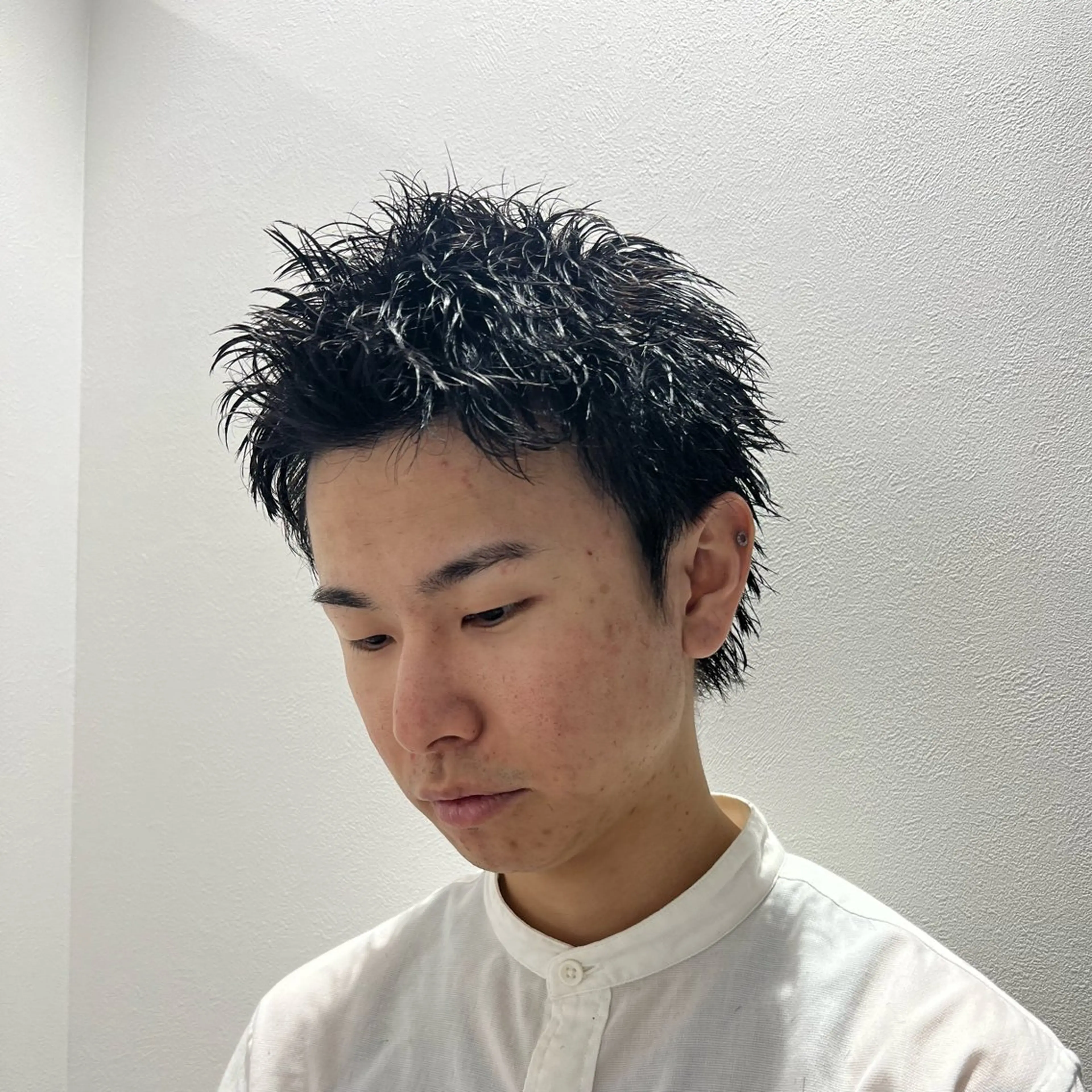 ショート カラー パーマ メンズ ✨池袋で1番キレイな ボブ✂️ケンボーのヘアスタイル