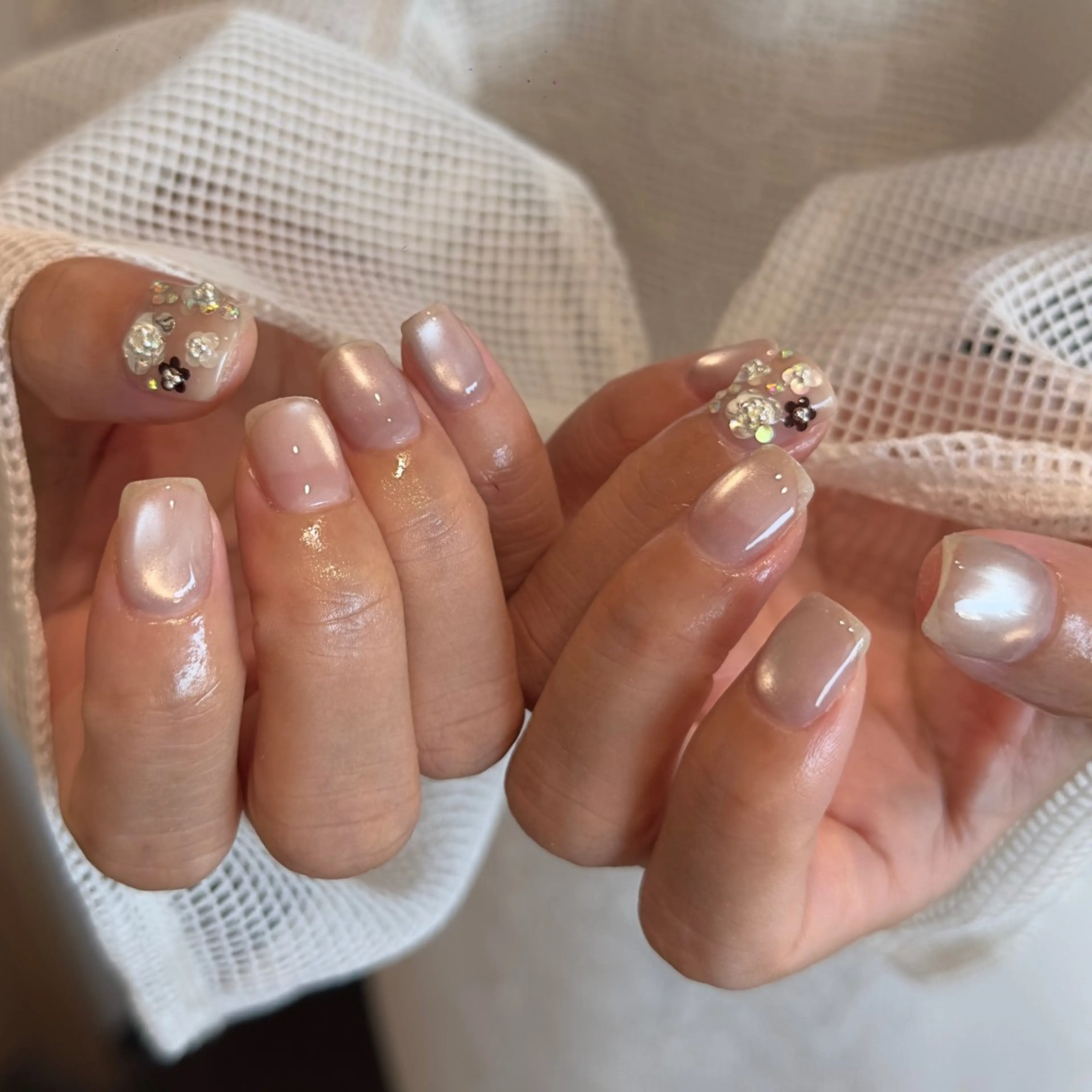 ネイル ハンドネイル 🎀 Hiyubi._.nail 🫧所属・🎀フェイ フェイ🫧💗のネイルデザイン