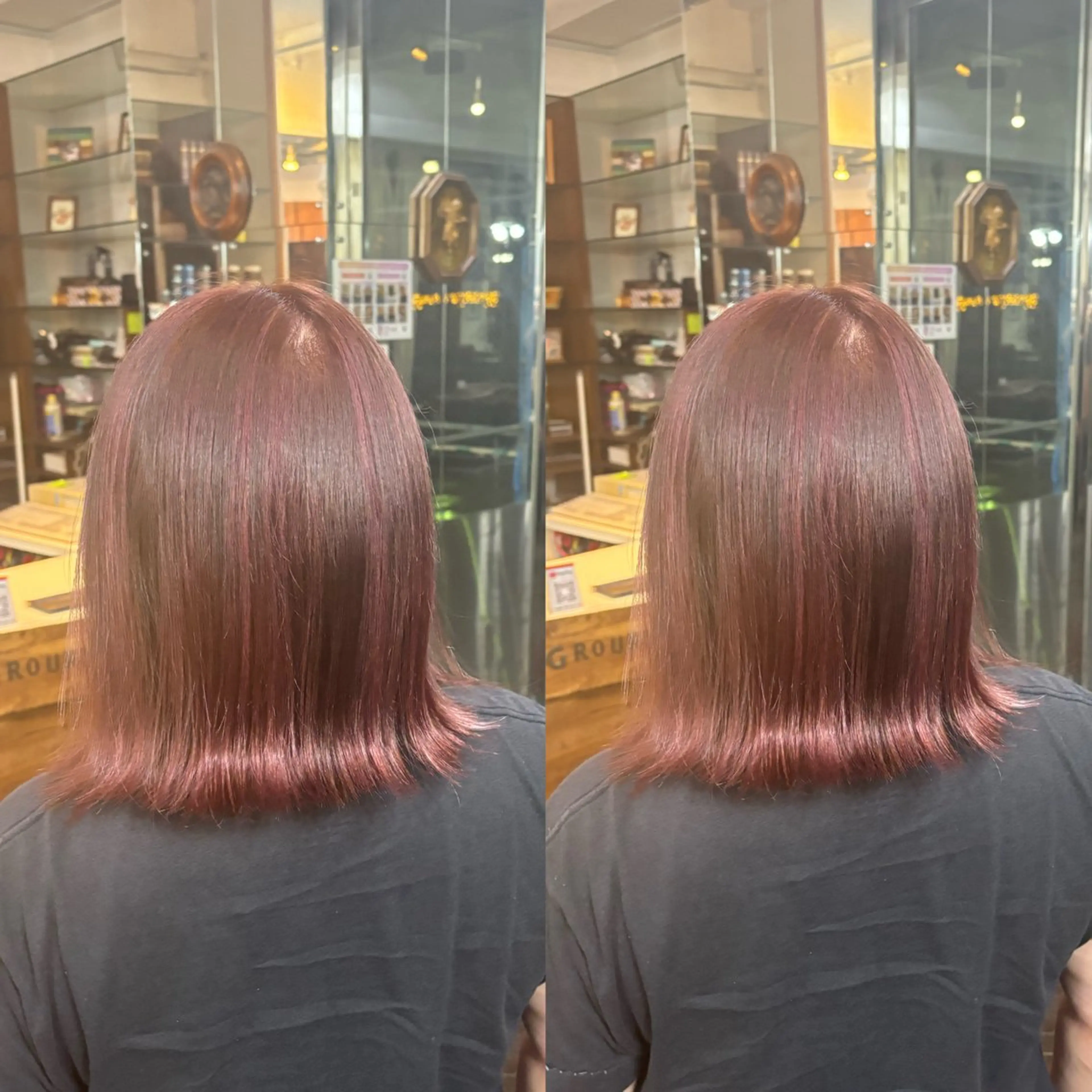 ショート カラー ハイライトカラー ピンクカラー ハイライト ヘアカラー トリートメント ☻モエカ/ハイトーン アレンジ☻のヘアスタイル