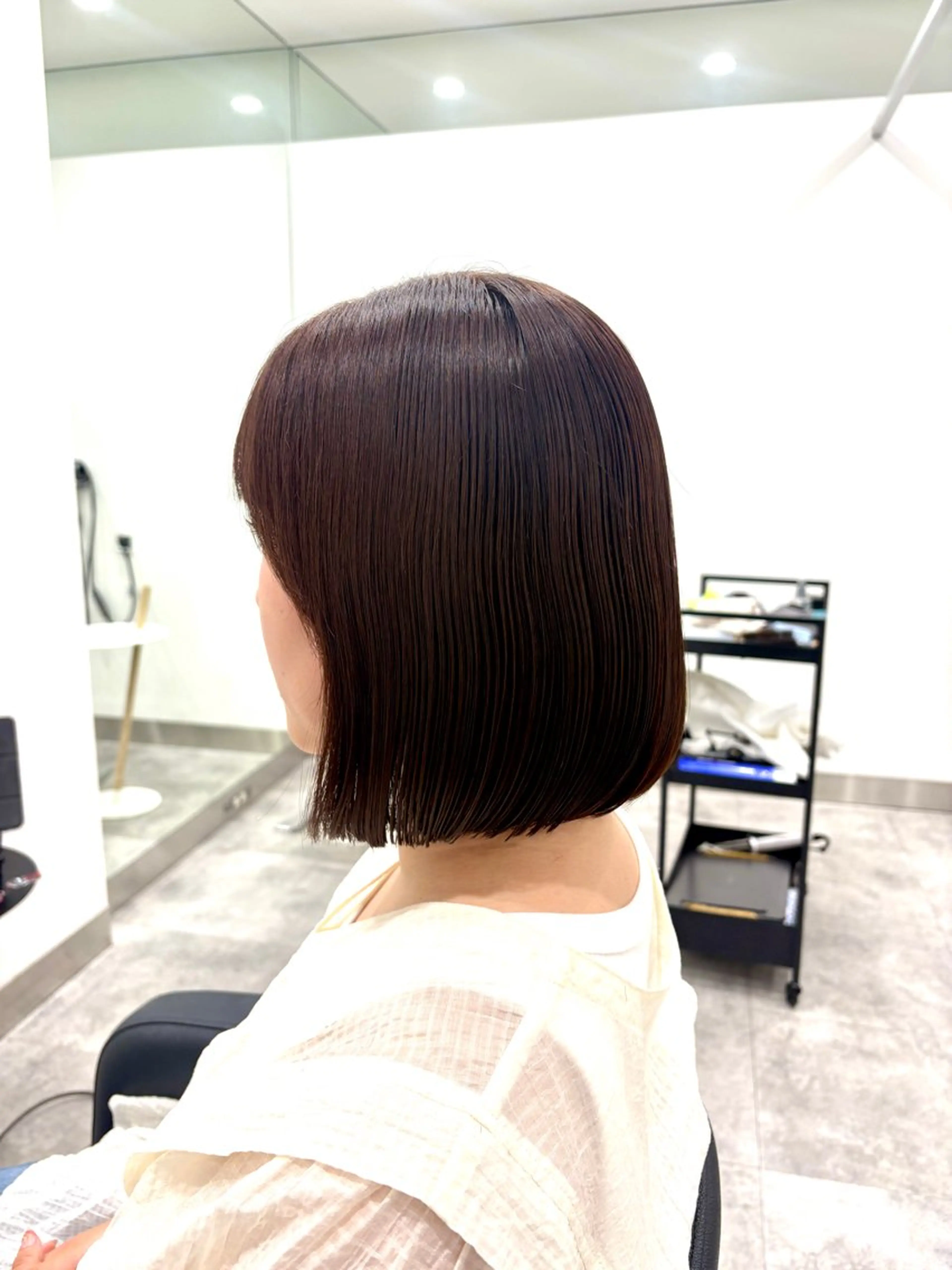 ショート カラー ヘアアレンジ ブリーチ ケアブリーチ ボブ 韓国風ヘア レイヤーカット 💝似合わせカット& カラーＵｒｕｎａ💝のヘアスタイル