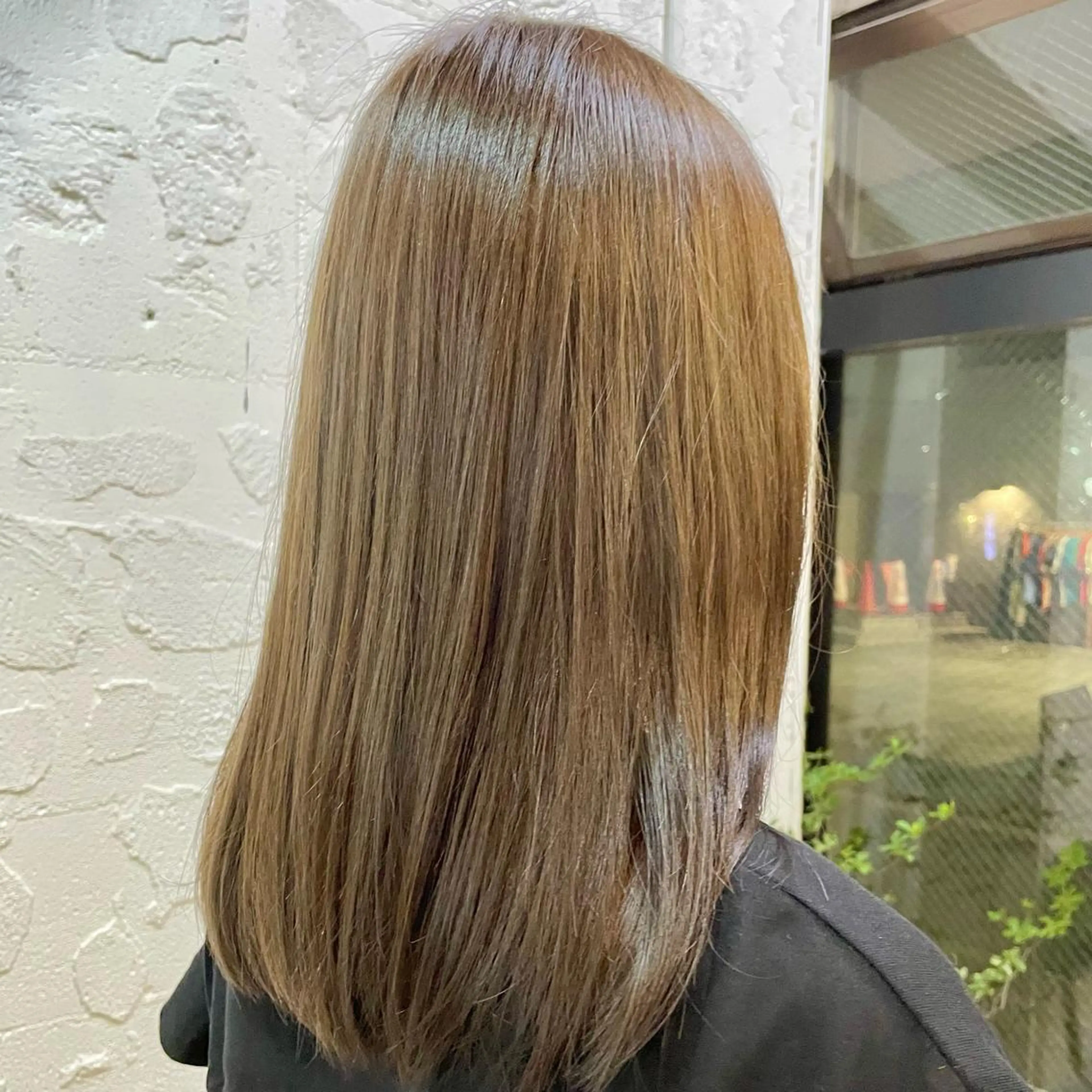 セミロング カラー ヘアアレンジ 🎀ダブルカラーレイ ヤーyuuri🎀のヘアスタイル