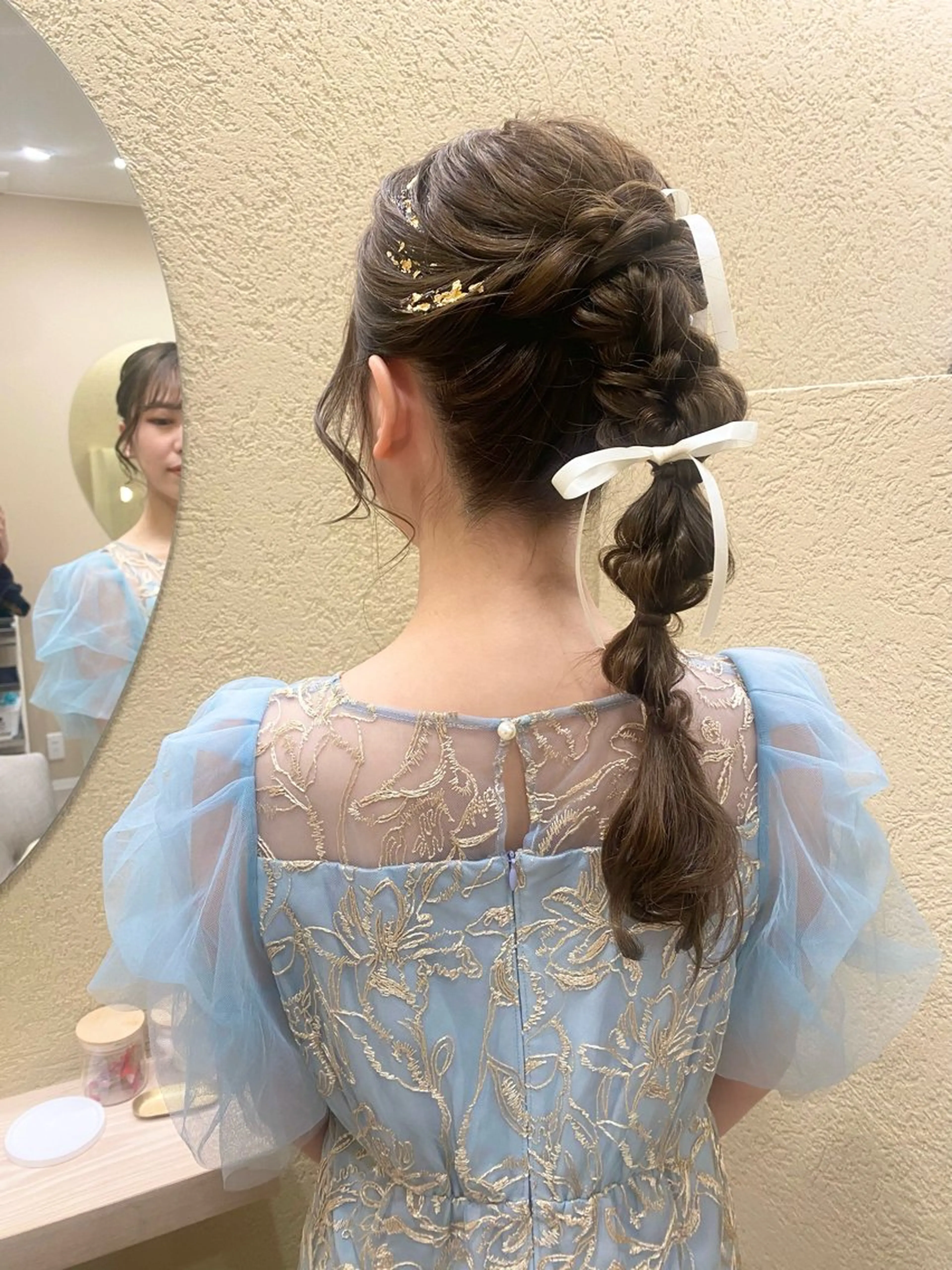ロング ヘアアレンジ え りのヘアスタイル