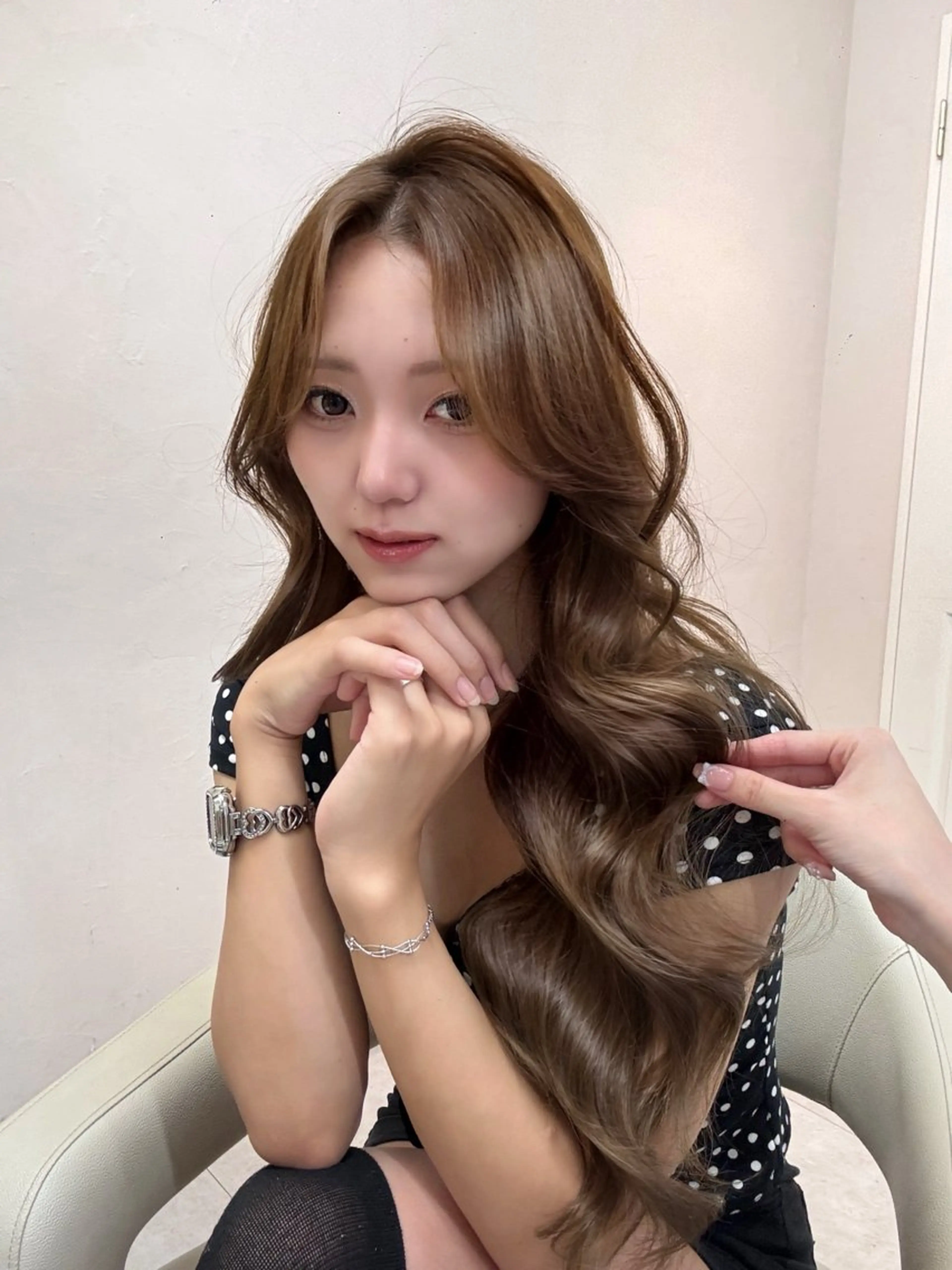 【当日限定✨♡】水光感アルティストカラー𓂃 ࣪˖ ⋆＋2STEPトリートメント♡̴⟡＋韓国スタイリング♡の写真