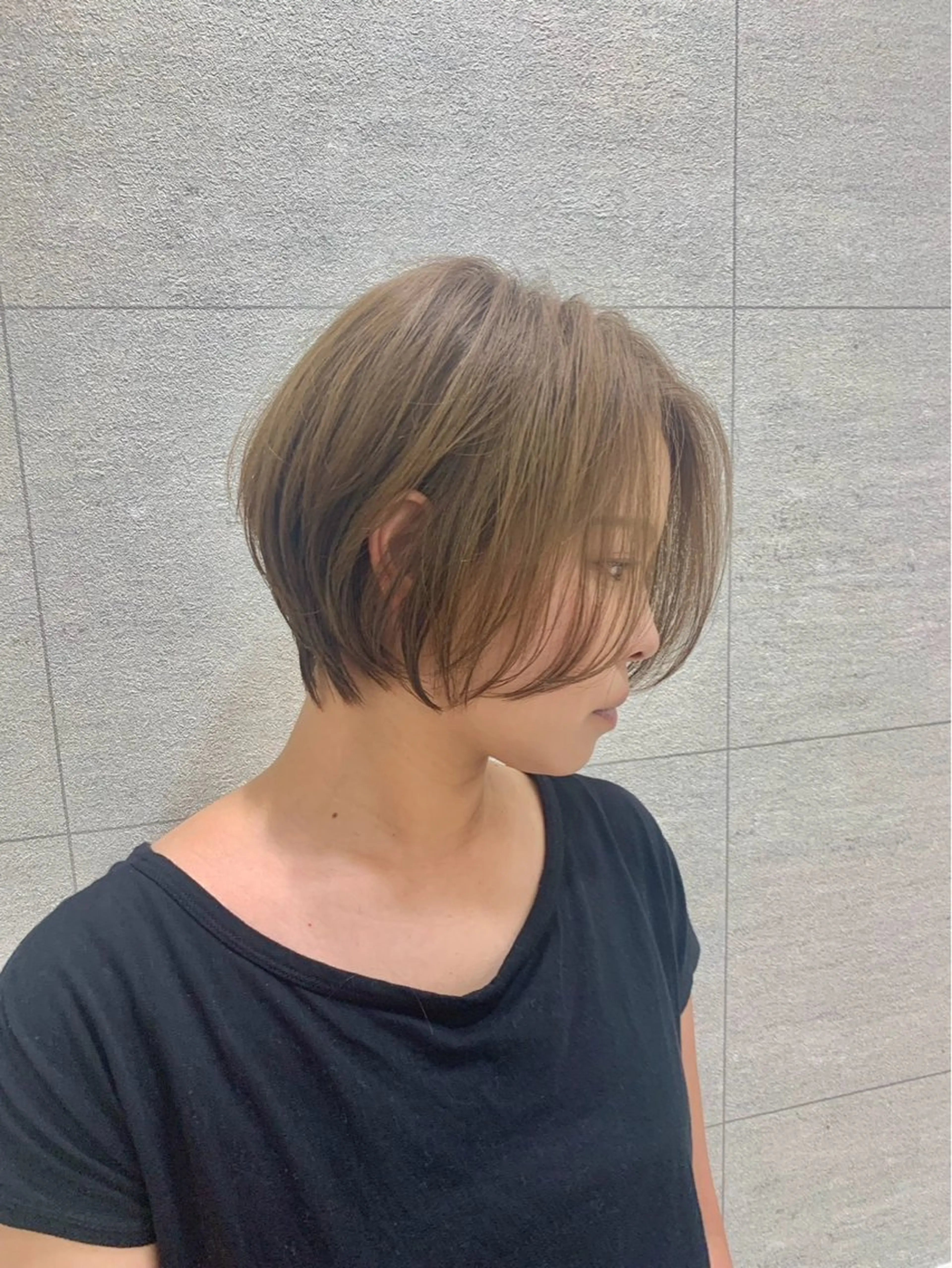 ショート カラー 全席半個室 髪質改善&トリートメントtuuli天神大名店所属・フジムラ ヒロタカのヘアスタイル