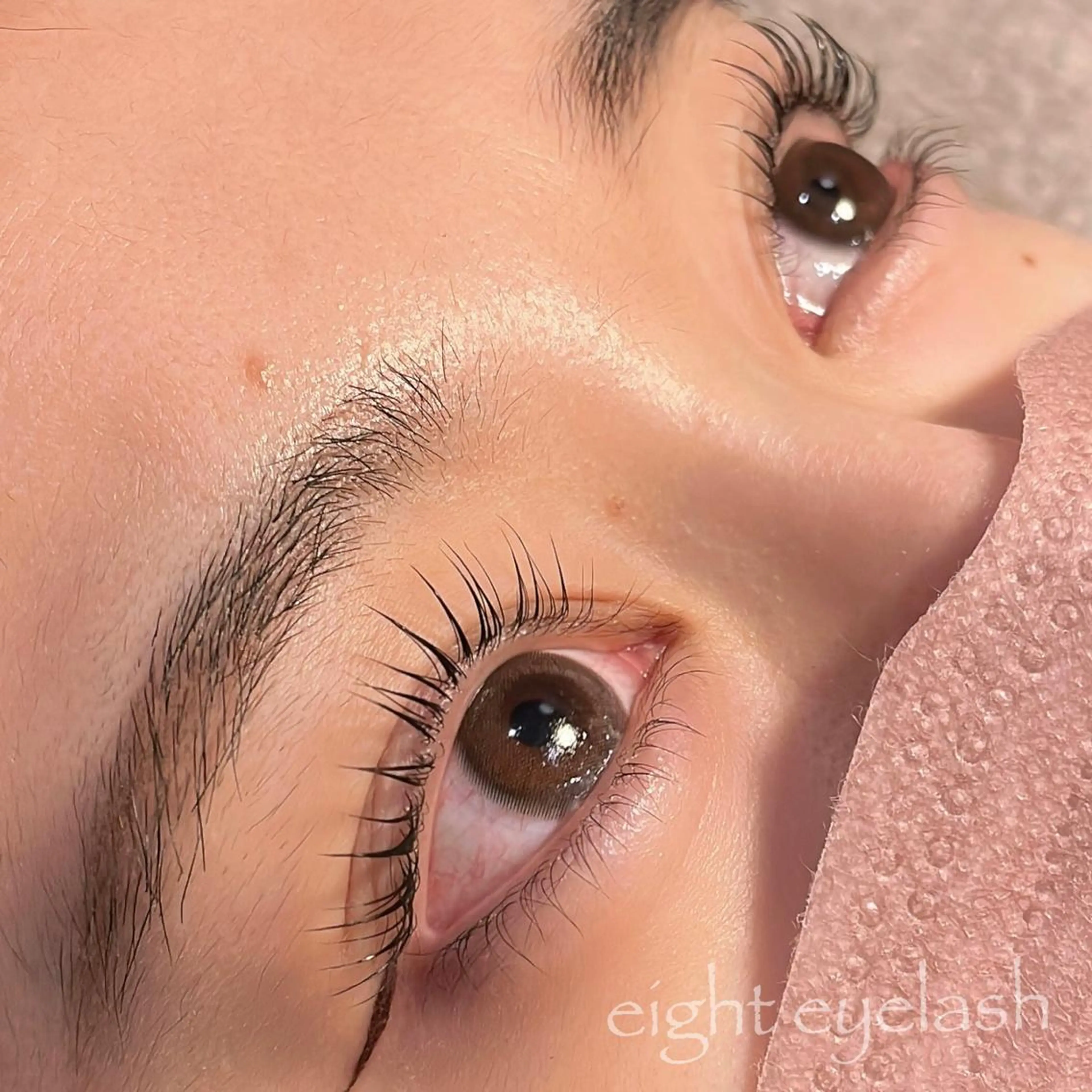 マツエク・マツパ 下まつげエクステ 一重×まつ毛パーマ neroli❁ satoのマツエク・マツパデザイン