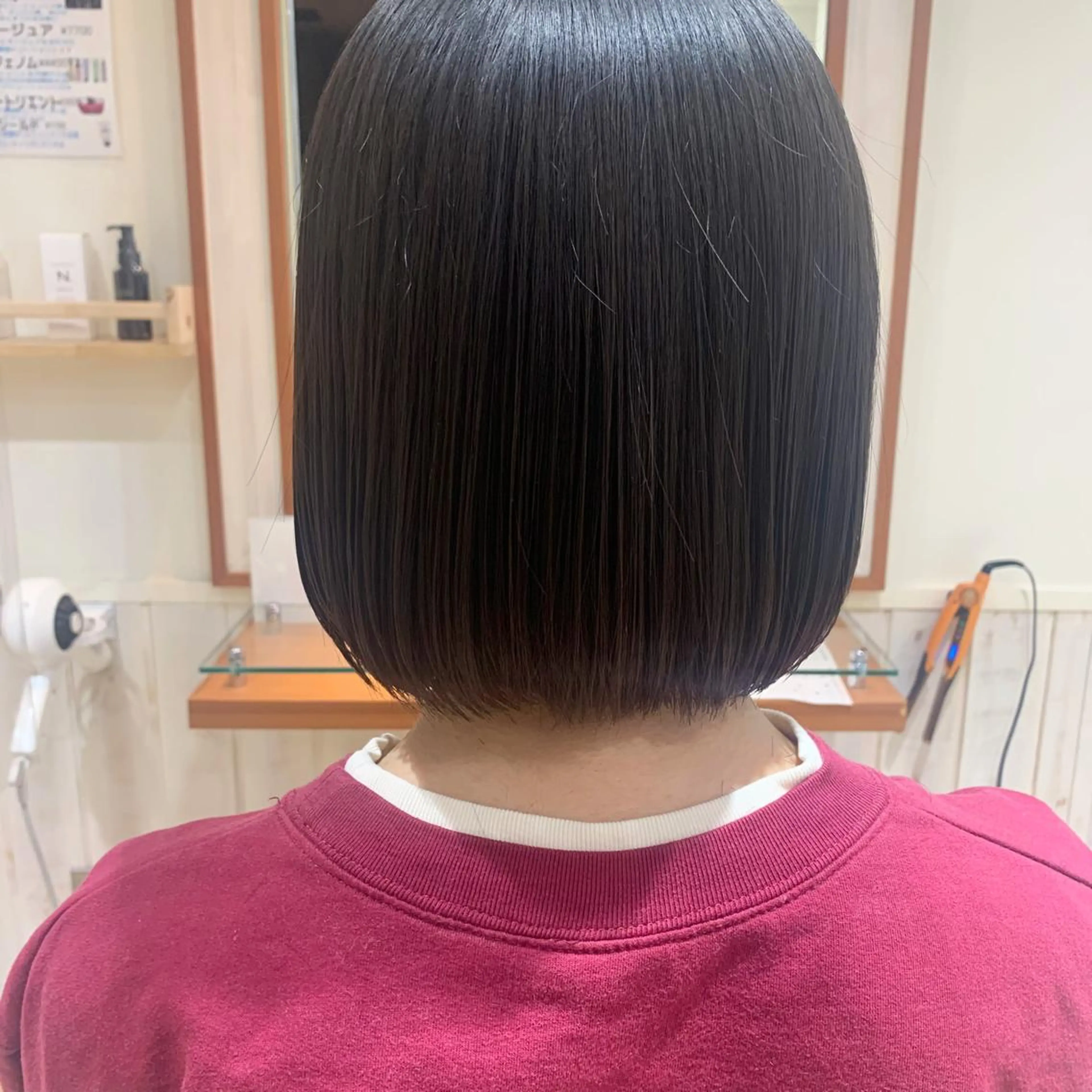 カラー ボブ/美髪矯正 /佐藤　奈巳のヘアスタイル