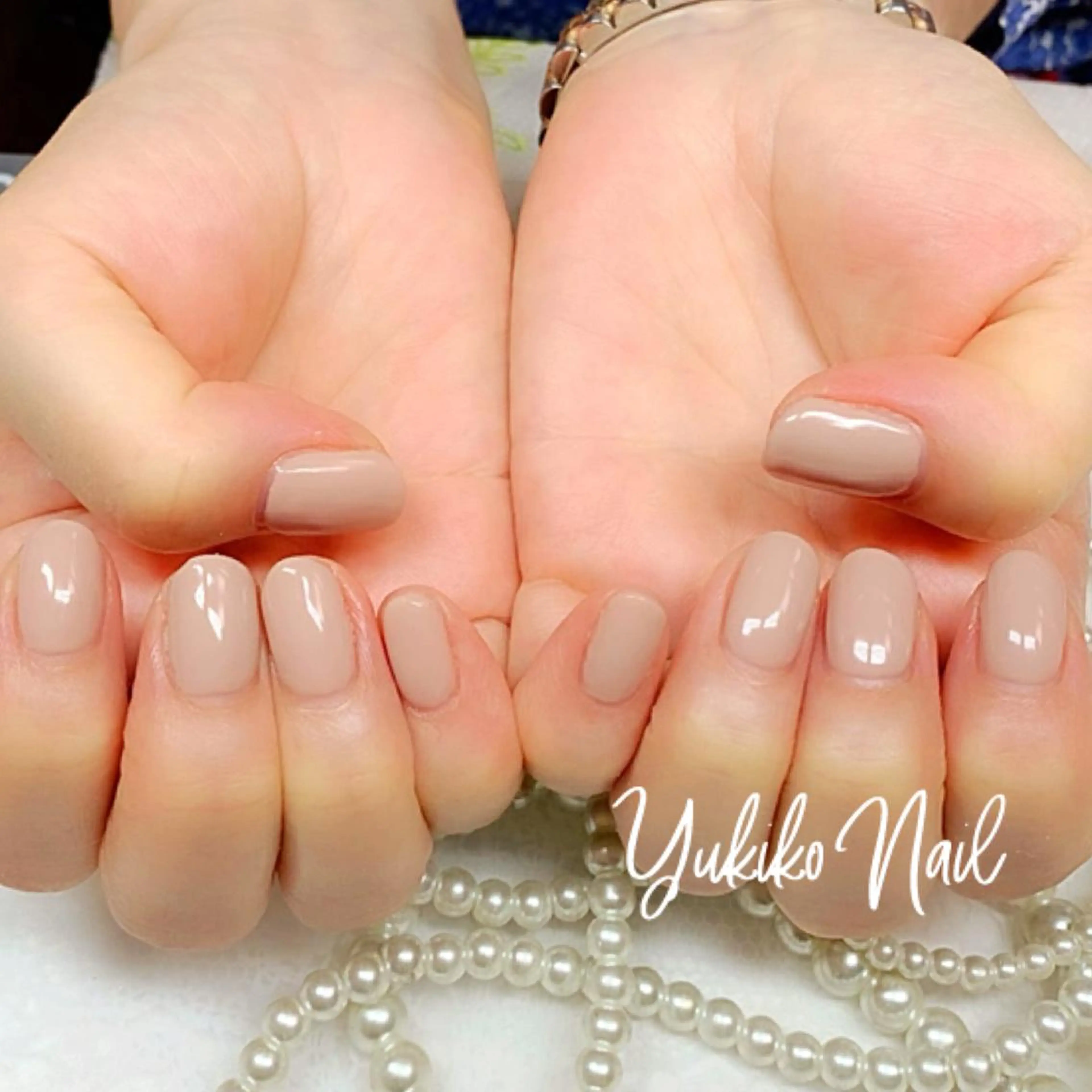 ネイル ワンカラーネイル ハンドネイル ユキコ ネイルのネイルデザイン