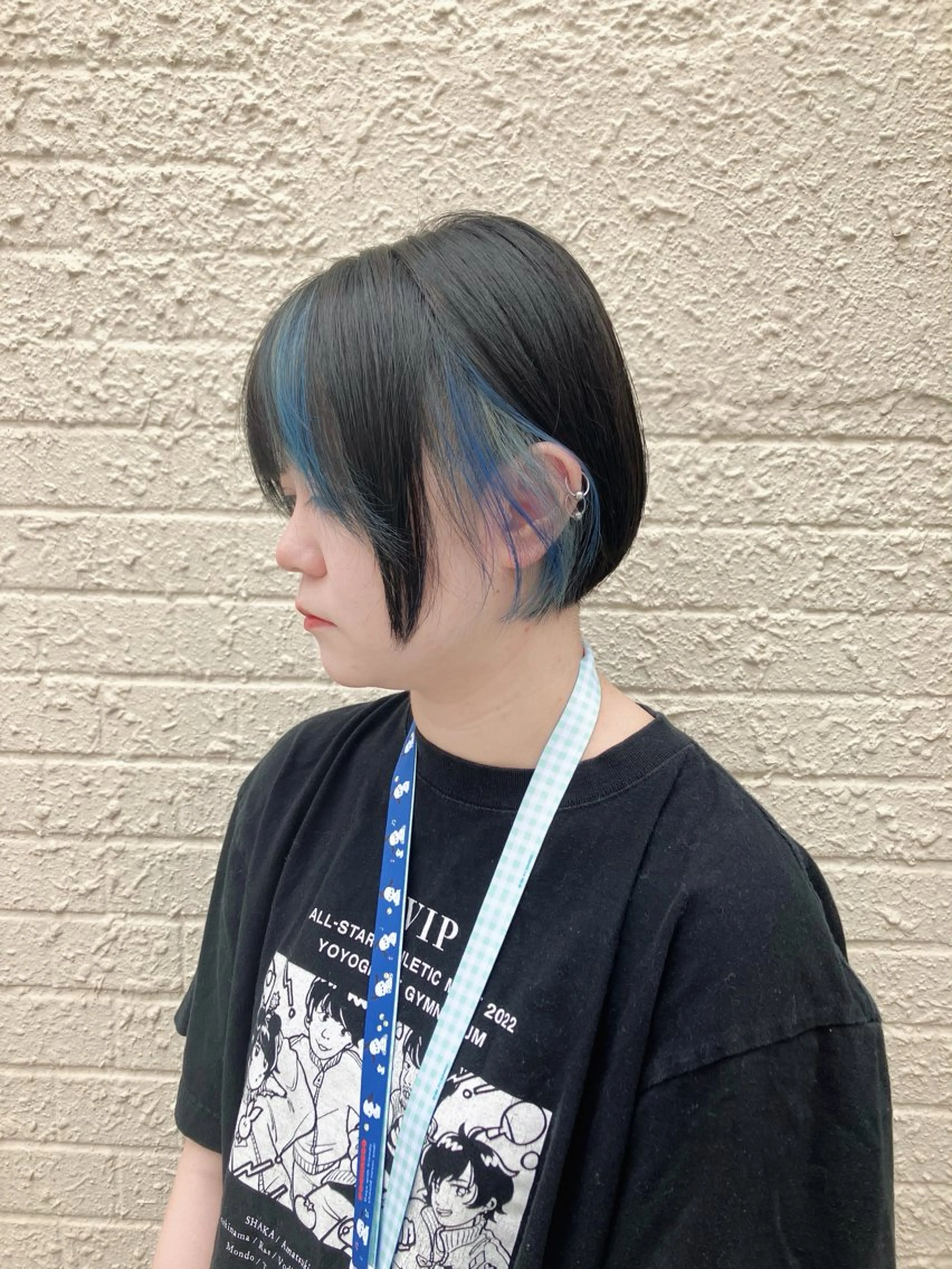 ショート ショートボブ ボブ ショートヘア moriofromlondon原宿本店所属・fumikaブリーチ /ウルフのヘアスタイル