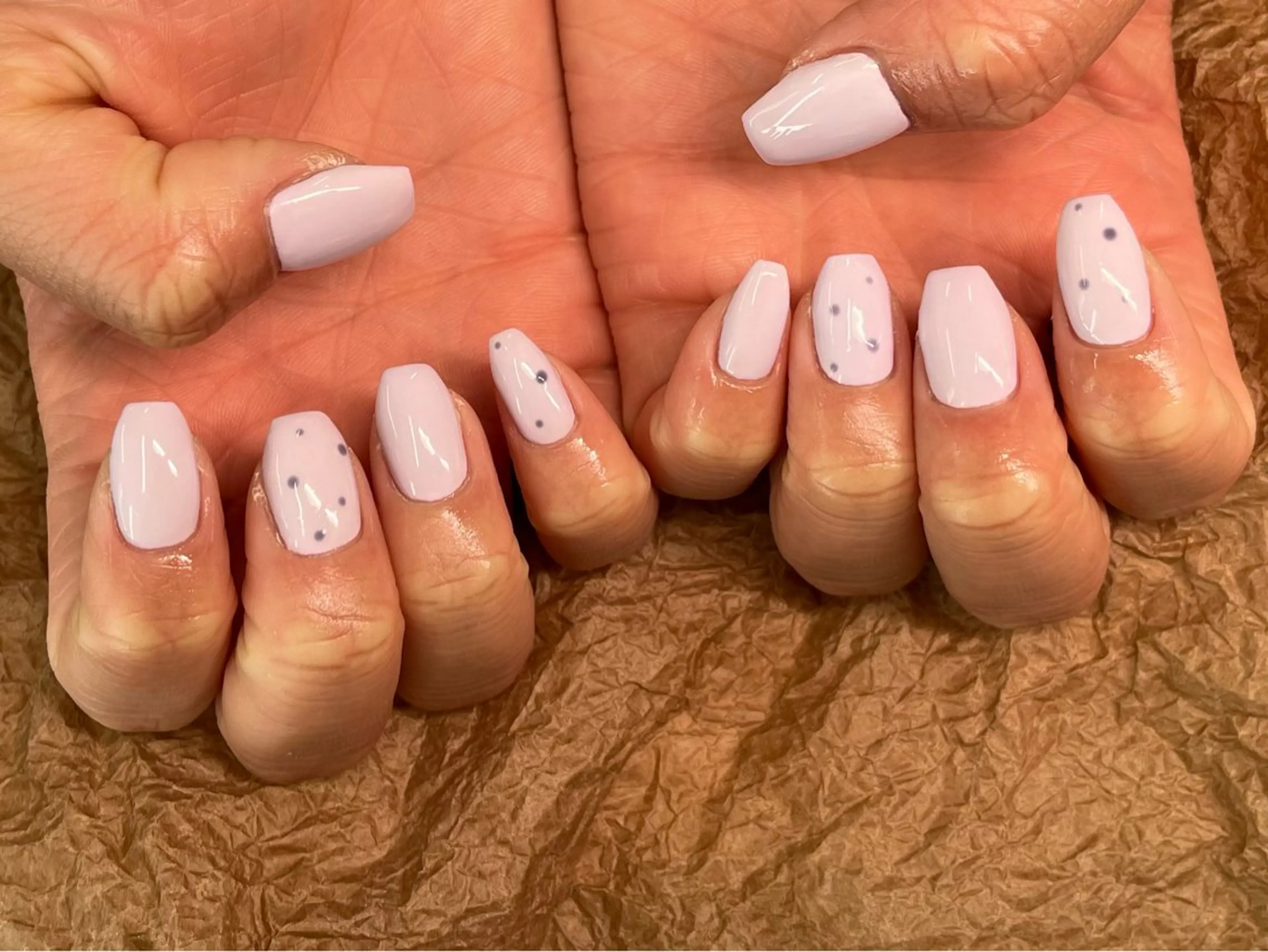 ネイル 持ち込み ワンカラーネイル ワンホンネイル ToliyDeliy Nail Salonのネイルデザイン