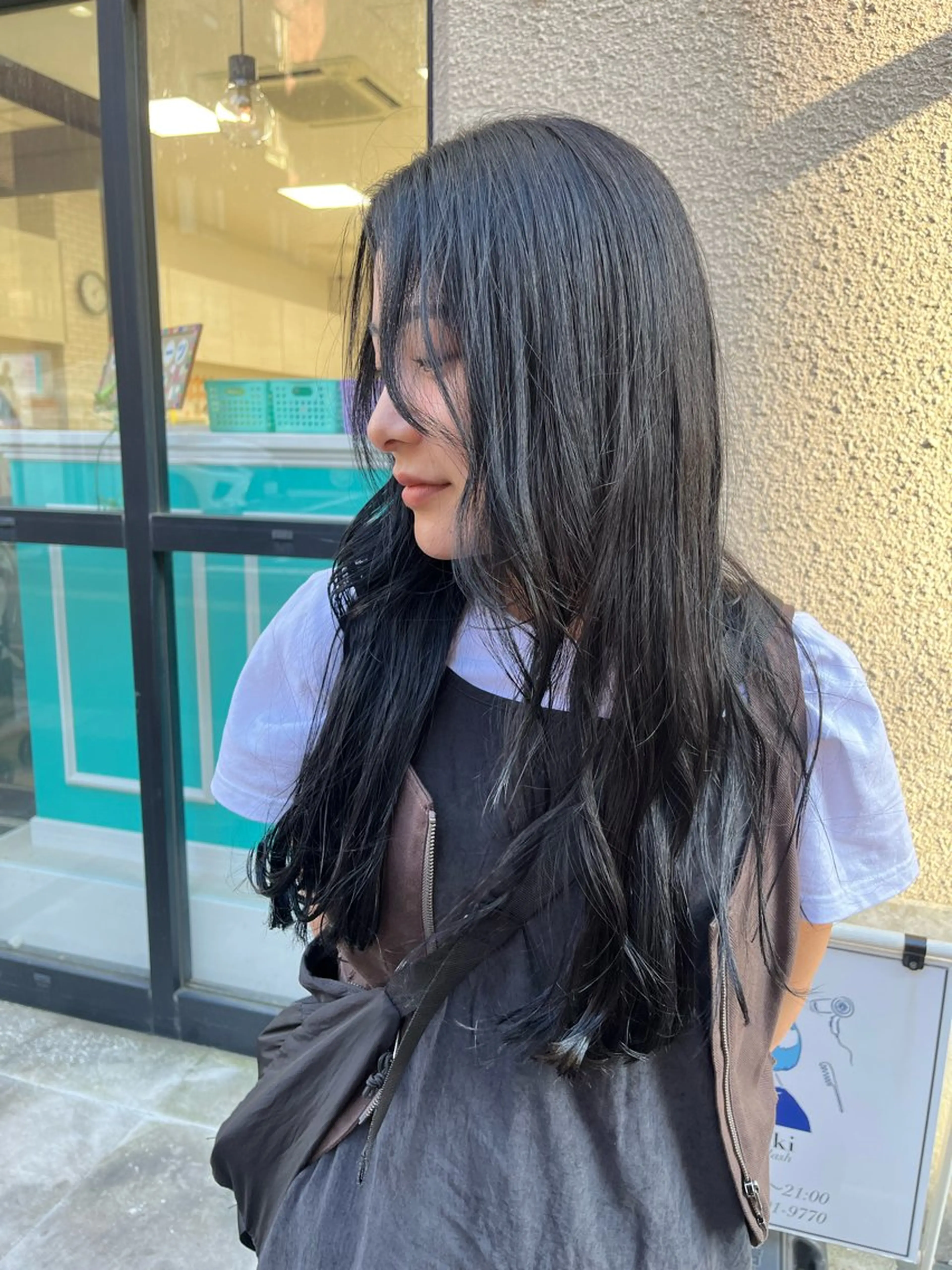 ロング カット ヘアカラー keshiki🦋 Nanaのヘアスタイル