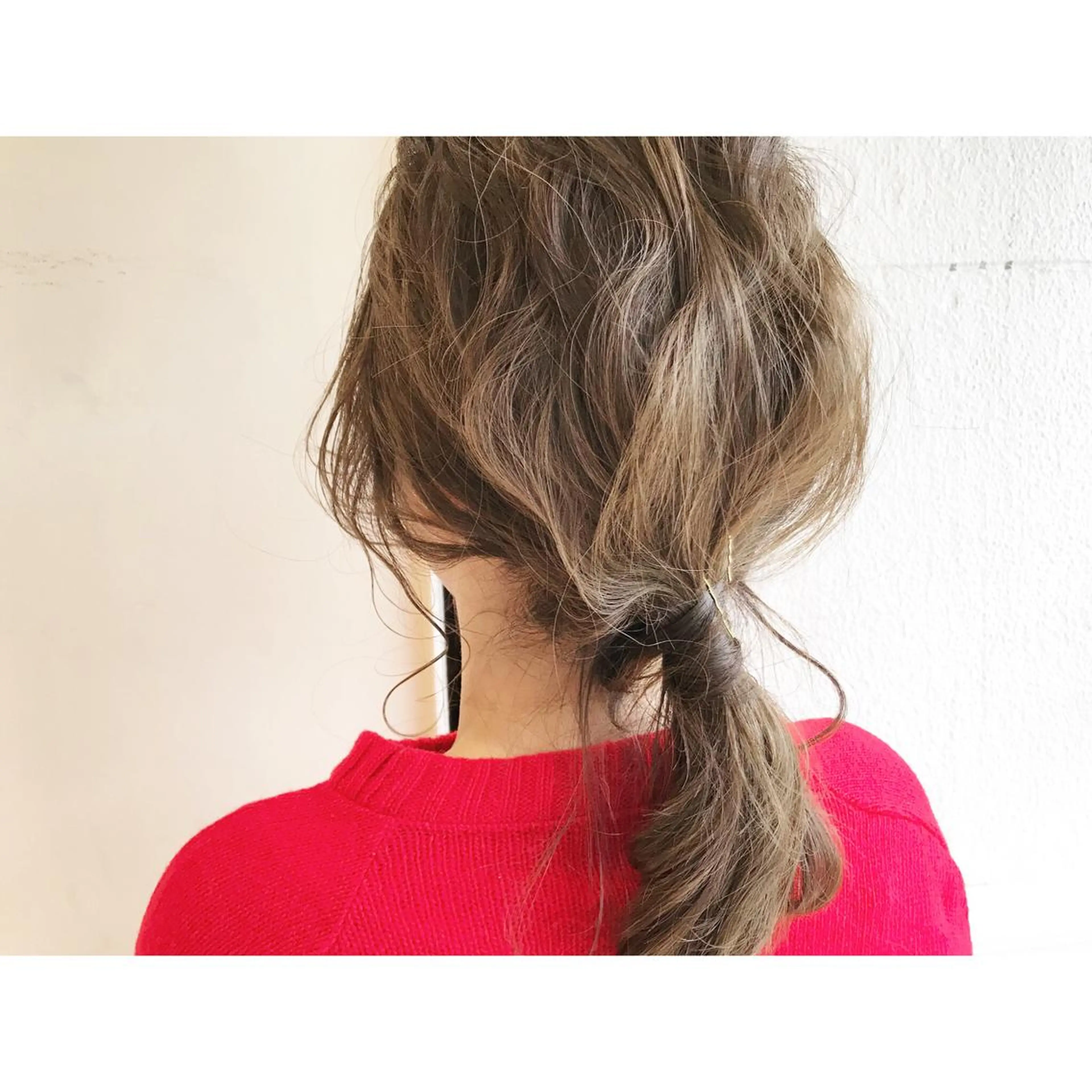 ミディアム カラー パーマ Musiiik hairのヘアスタイル