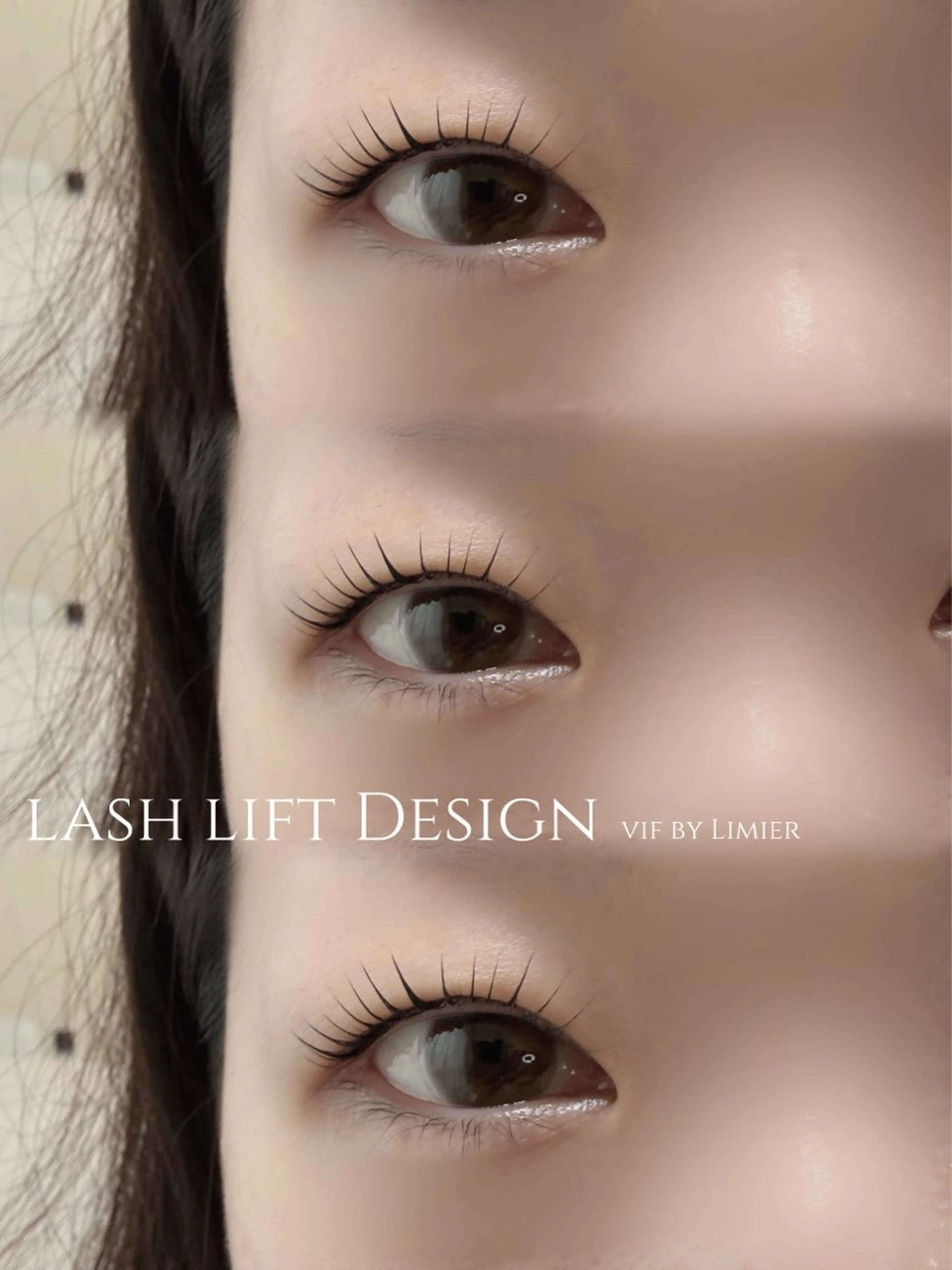 マツエク・マツパ 一重×まつ毛パーマ マツパ vif misaのマツエク・マツパデザイン