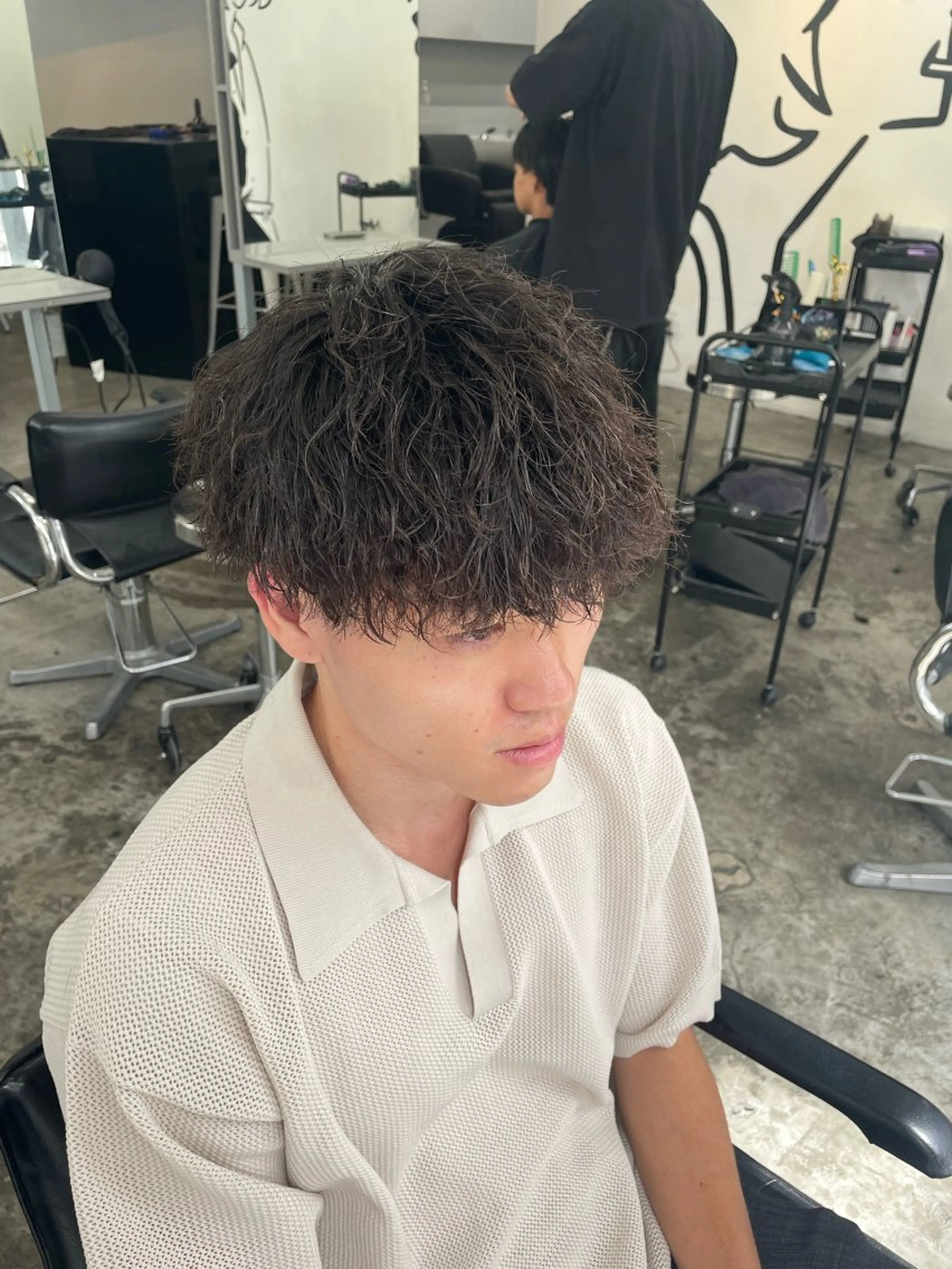 パーマ 吉田聖 【メンズヘア特化】のヘアスタイル