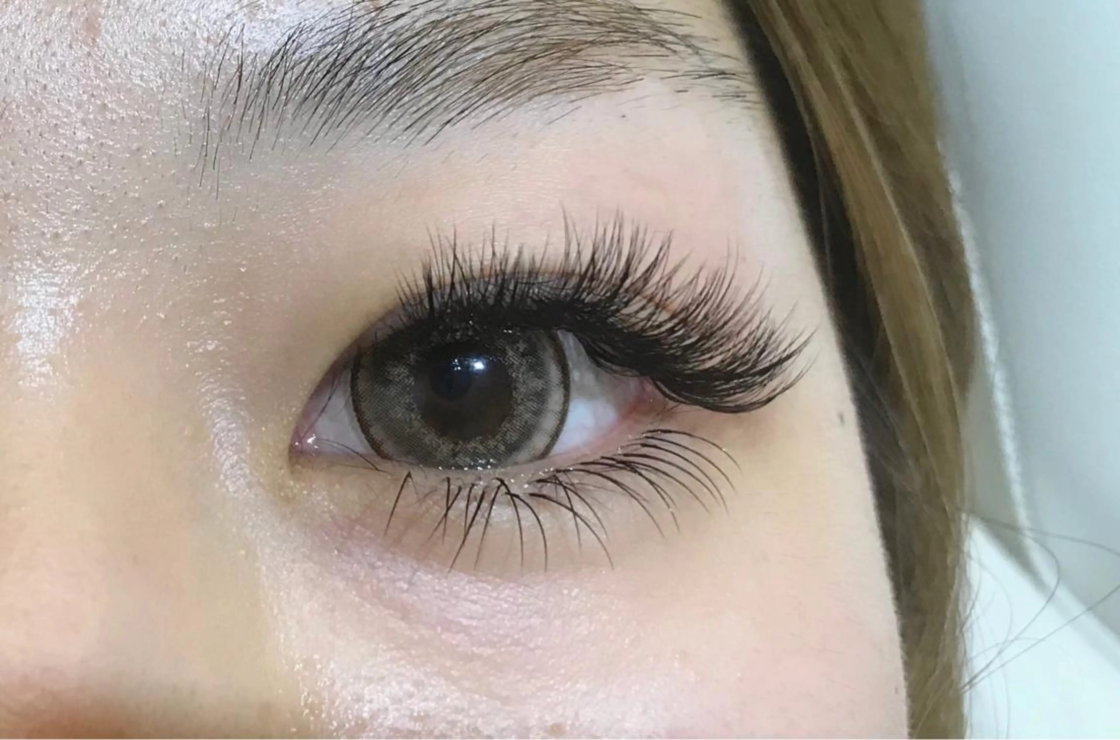 マツエク・マツパ 付け放題 下まつげエクステ ボリュームラッシュ Carat Eyelash&Eyebrow 市川店所属・時田 友美のマツエク・マツパデザイン
