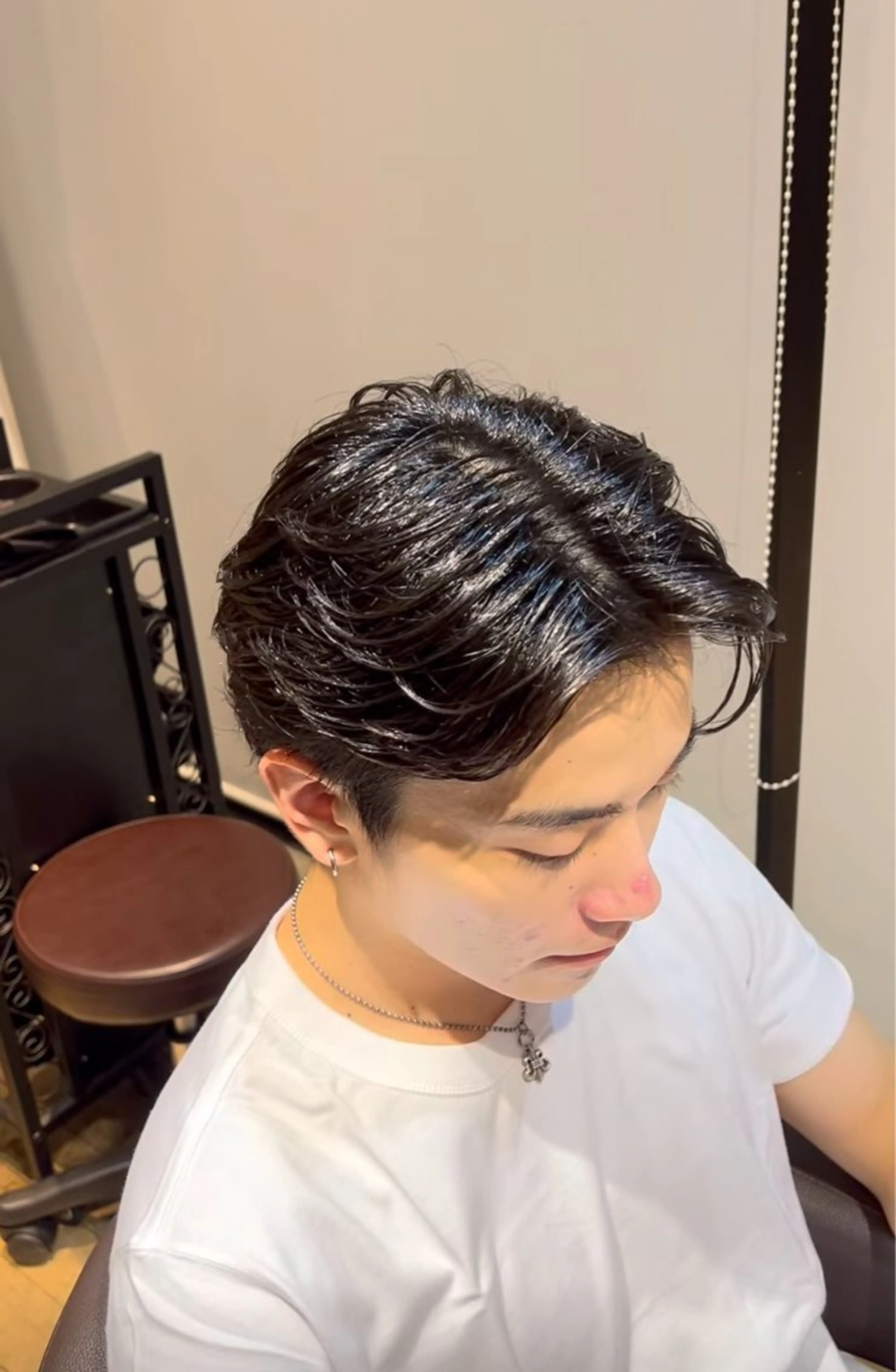 カラー メンズ ヘアカラー 今野 惺虎のヘアスタイル