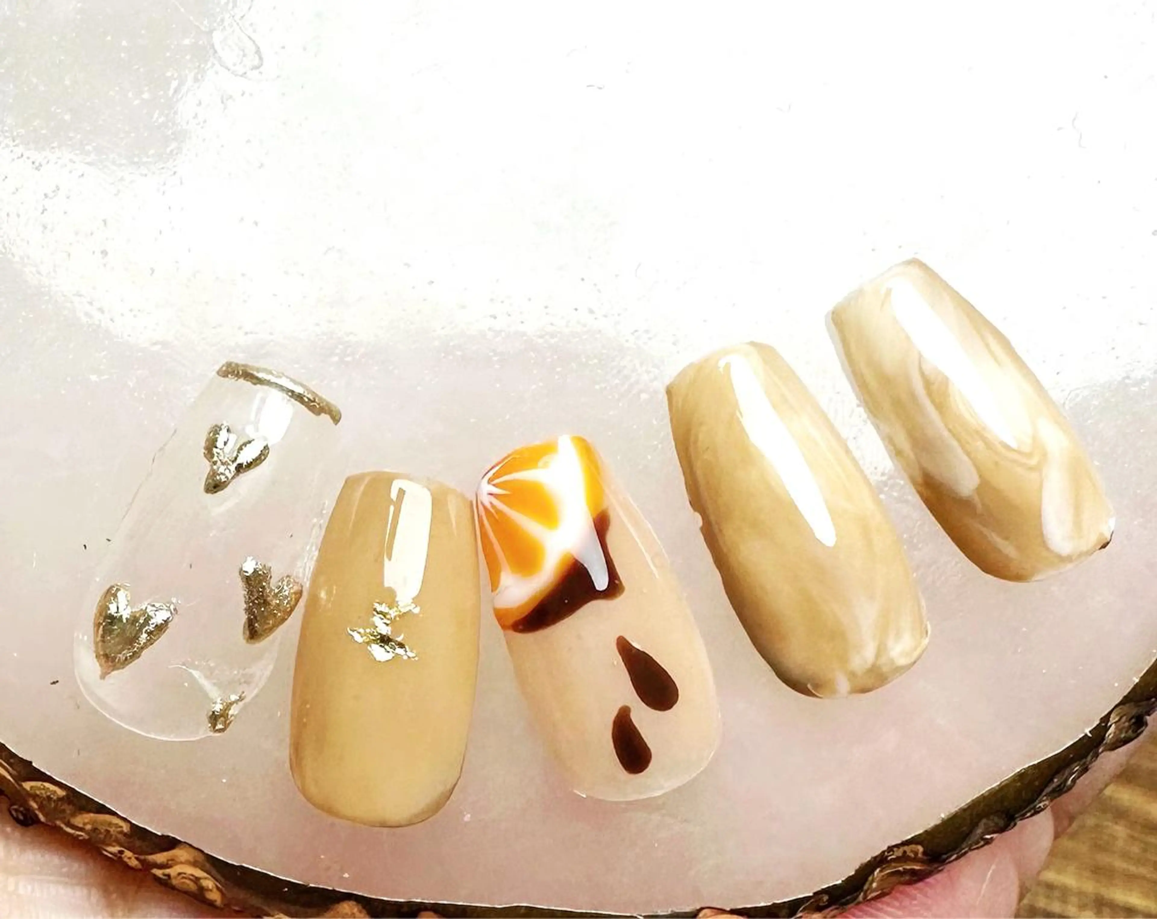 ネイル 新山 聖のネイルデザイン