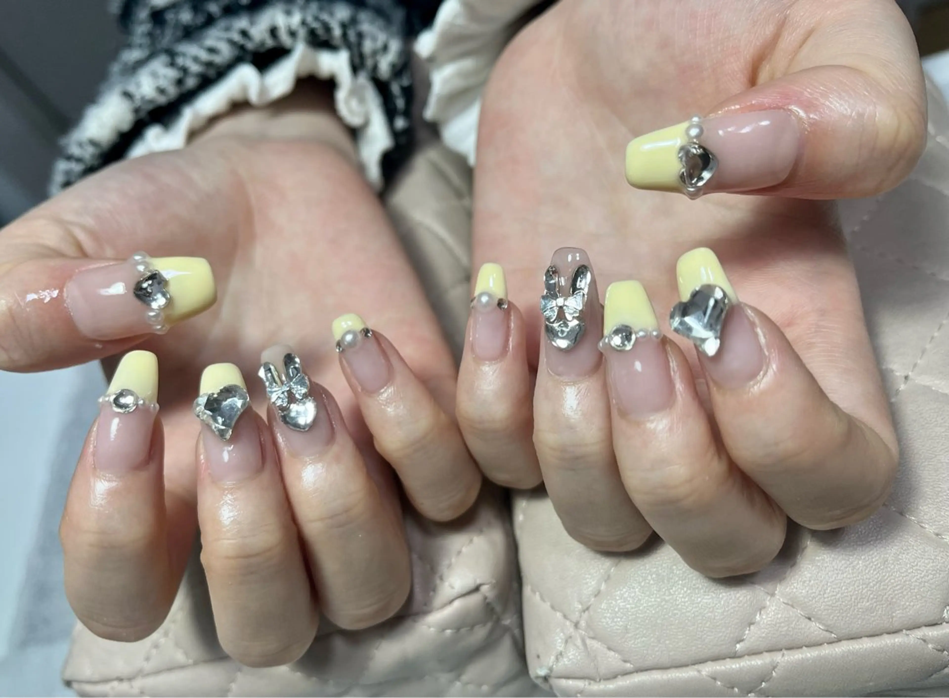 ネイル ハンドネイル goldgleams ちなのネイルデザイン