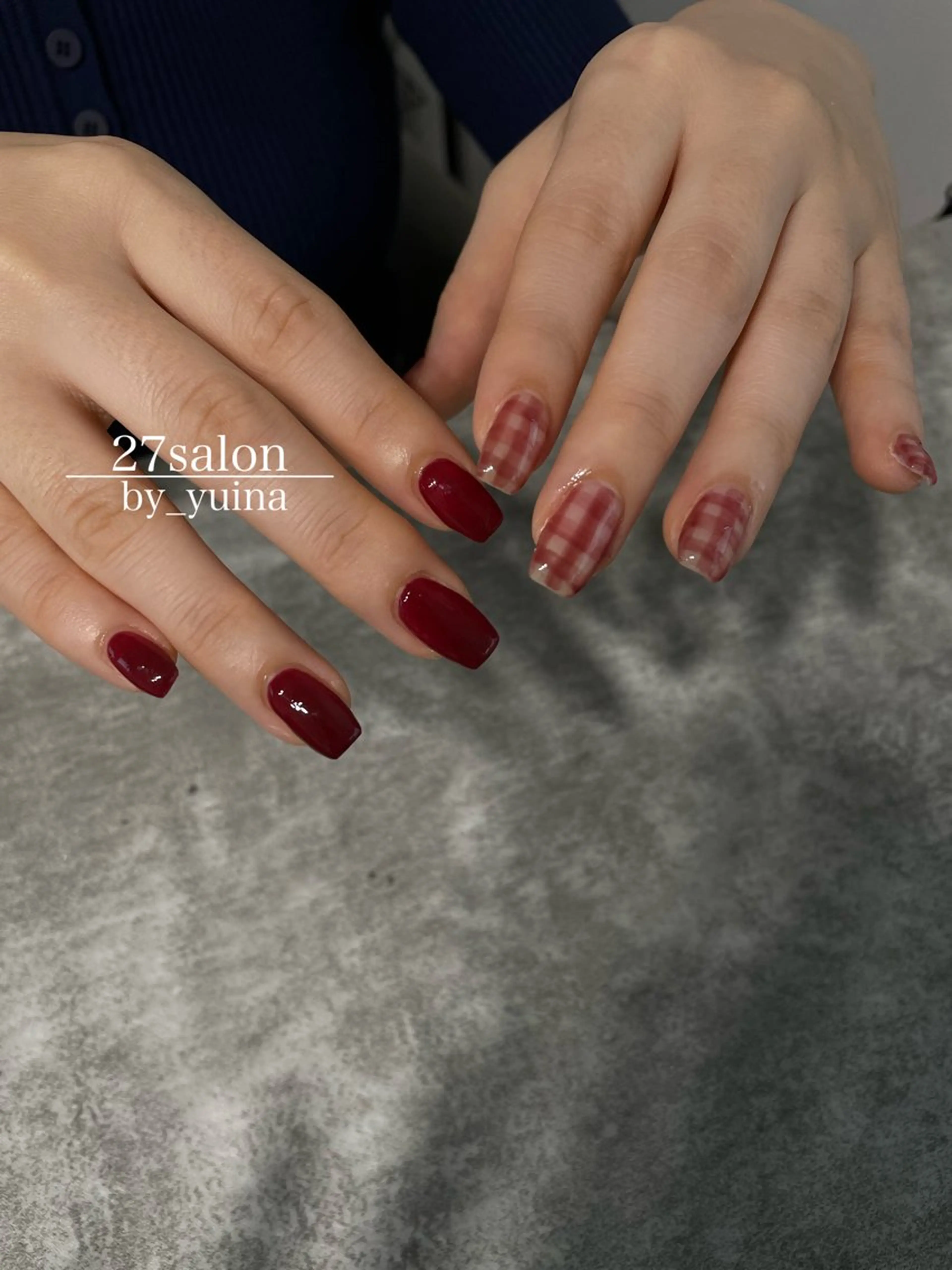 ネイル ハンドネイル 27salon yuinaのネイルデザイン