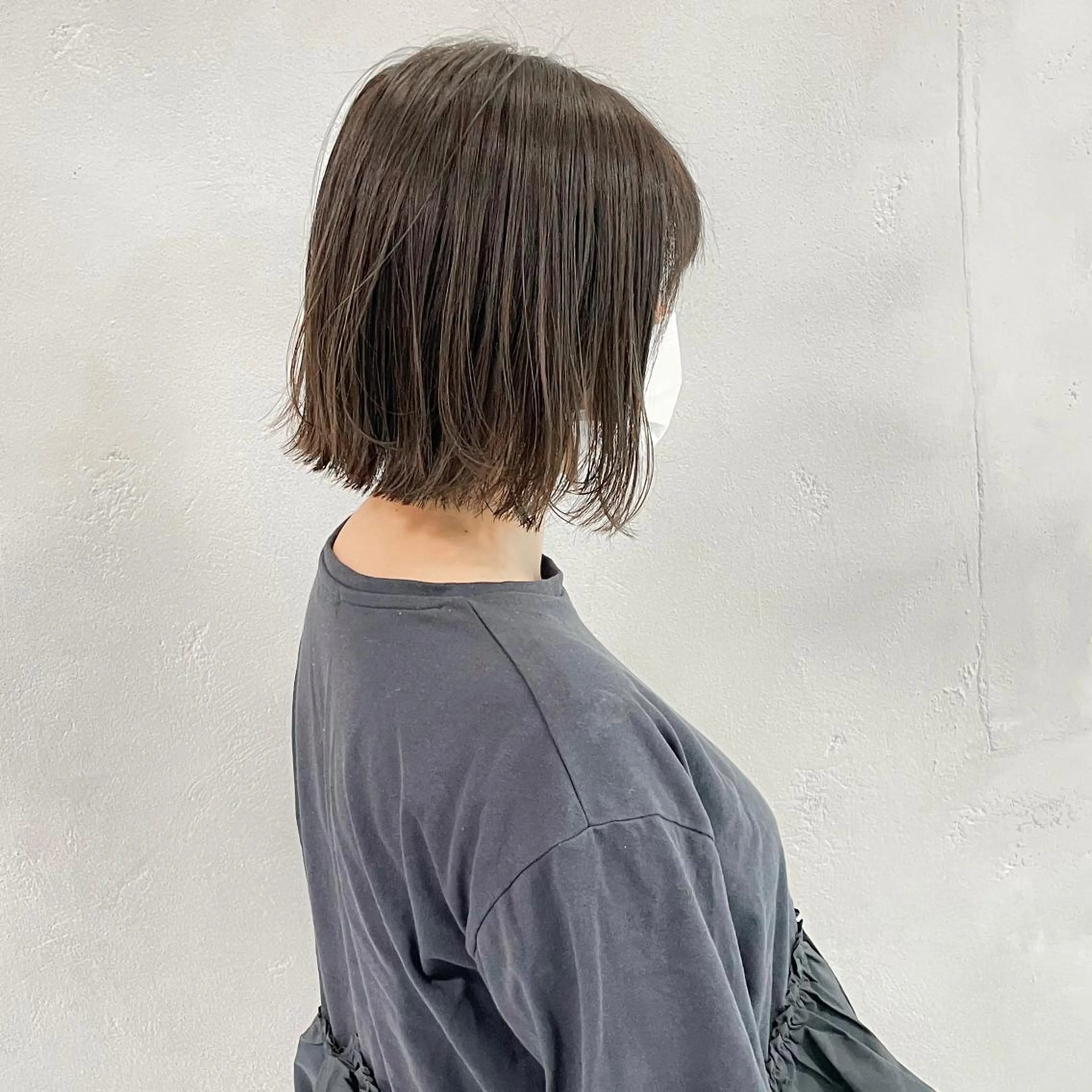 ミディアム カラー カット ヘアカラー トリートメント HARUKI MINATO japan KOBE所属・阿田 悠士朗のヘアスタイル